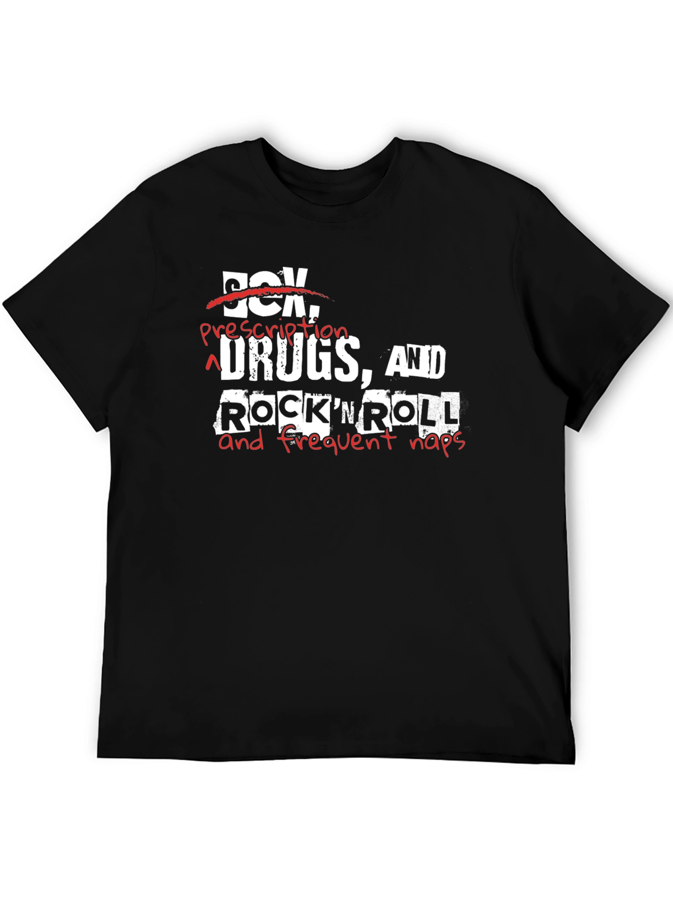 Funny Rock n Roll Naps T-Shirt