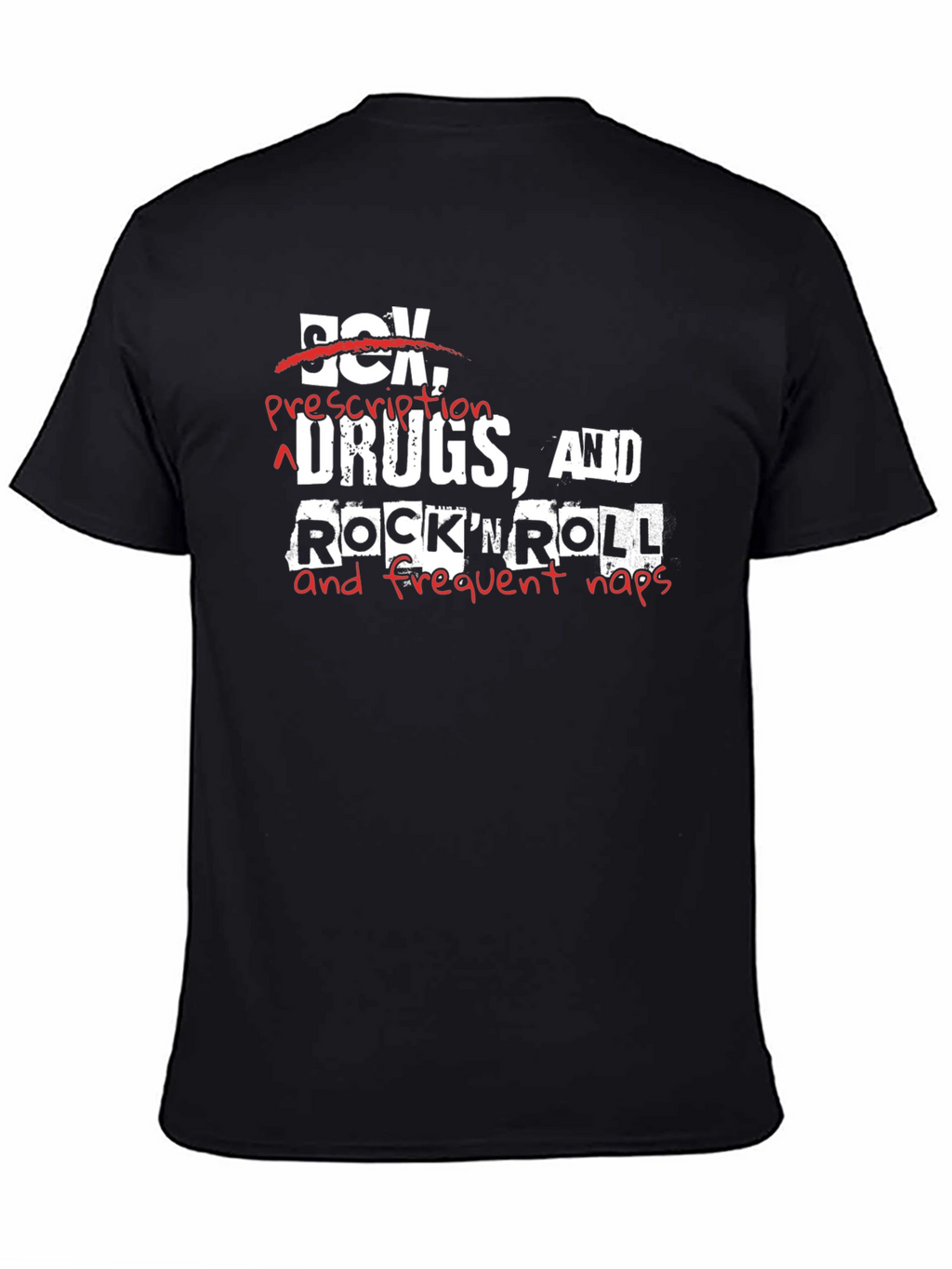 Funny Rock n Roll Naps T-Shirt