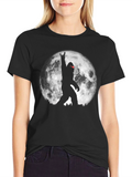Bigfoot Moon T-Shirt - Rock On!