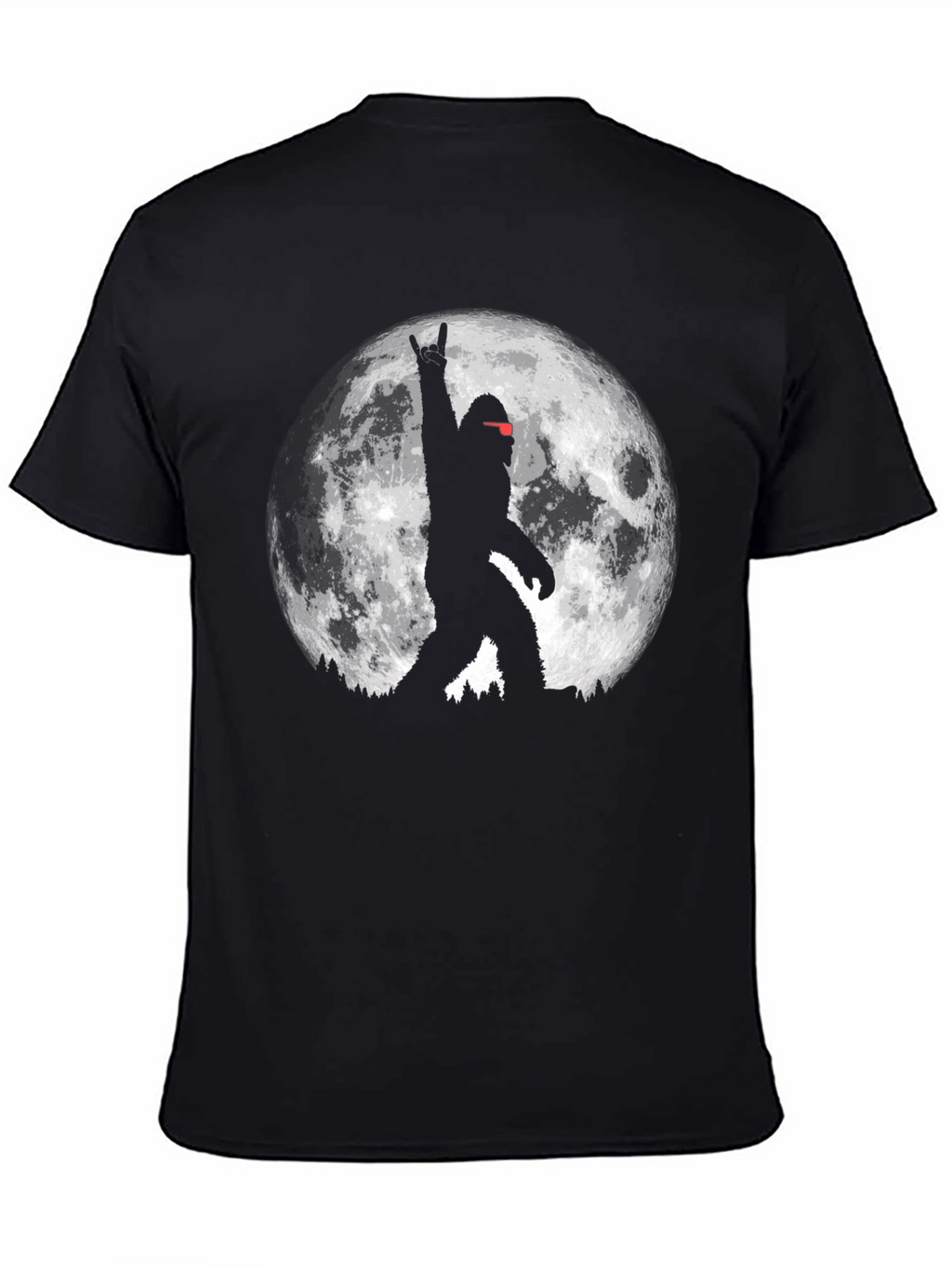 Bigfoot Moon T-Shirt - Rock On!