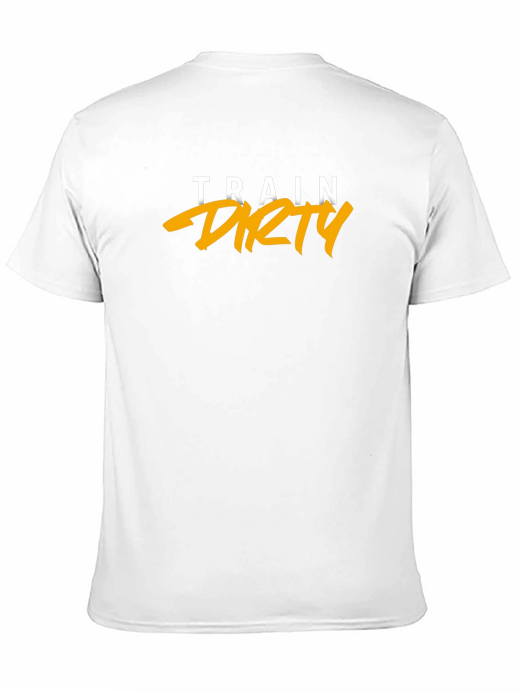 Train Dirty Graphic Tee - Black Cotton T-Shirt