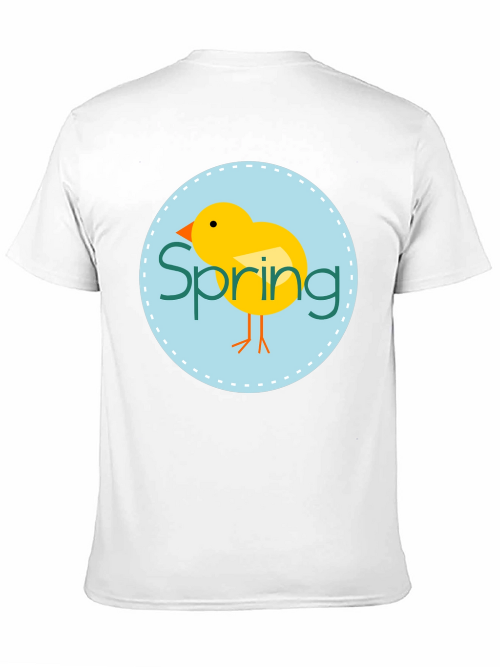 Spring Chick Graphic Tee - Unisex Black T-Shirt