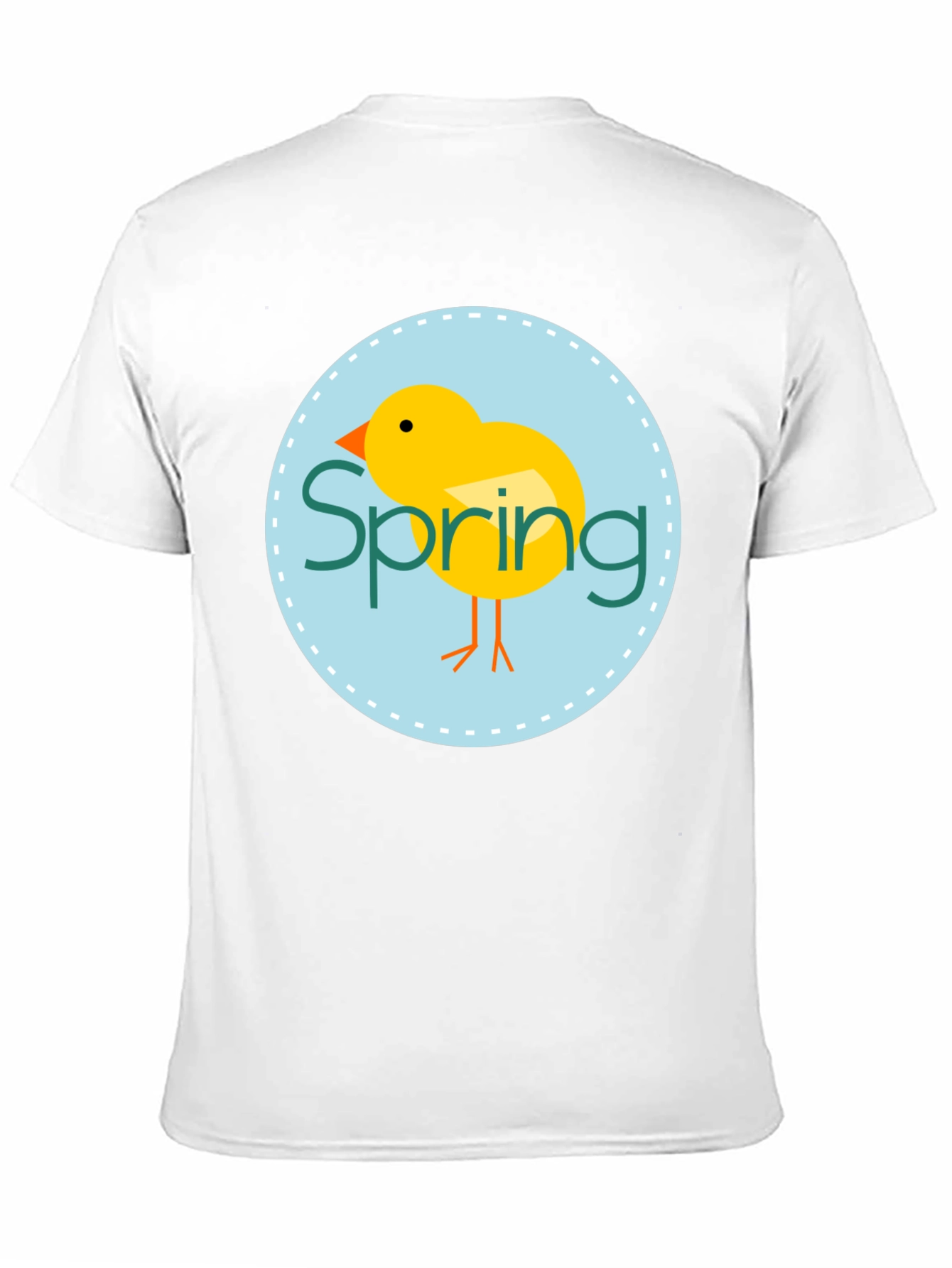 Spring Chick Graphic Tee - Unisex Black T-Shirt