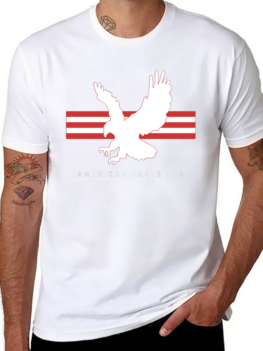 American Eagle USA Graphic T-Shirt