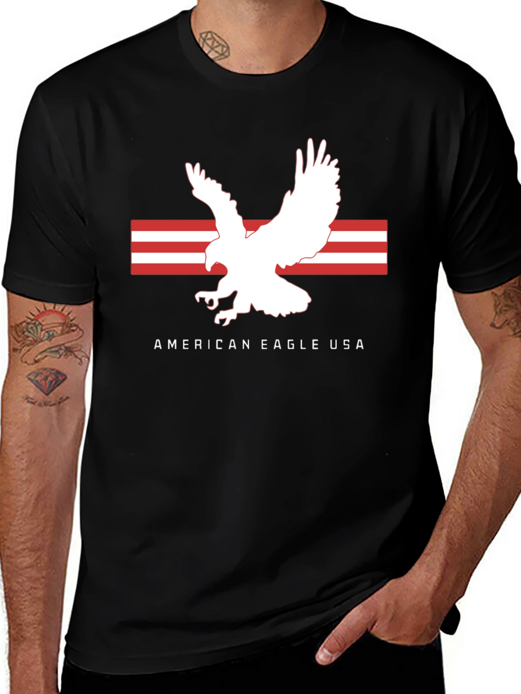 American Eagle USA Graphic T-Shirt