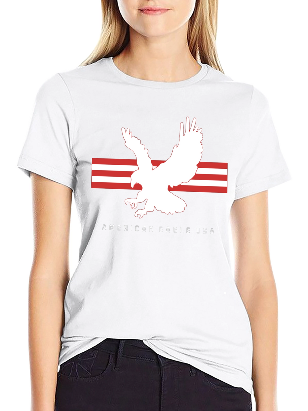 American Eagle USA Graphic T-Shirt