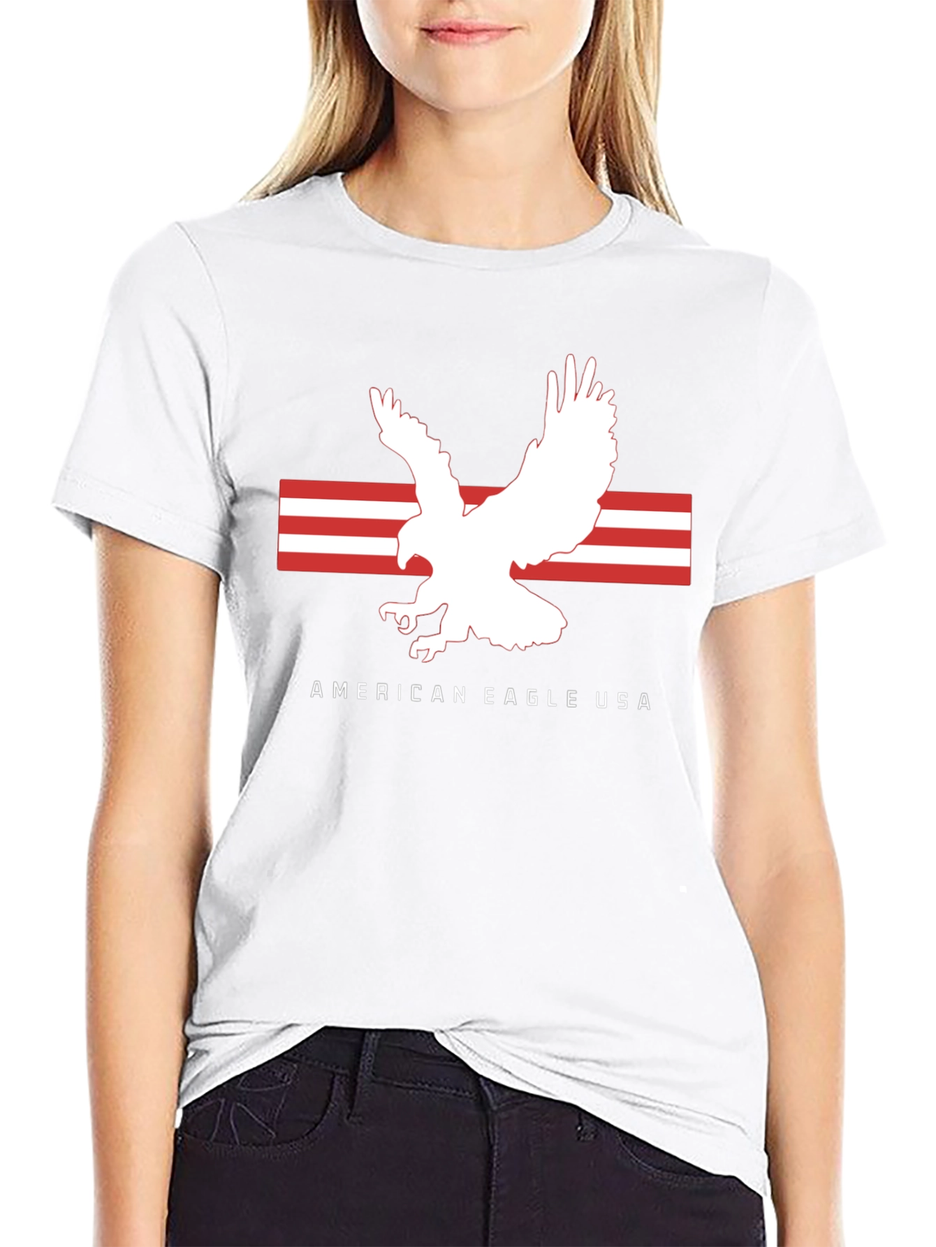 American Eagle USA Graphic T-Shirt
