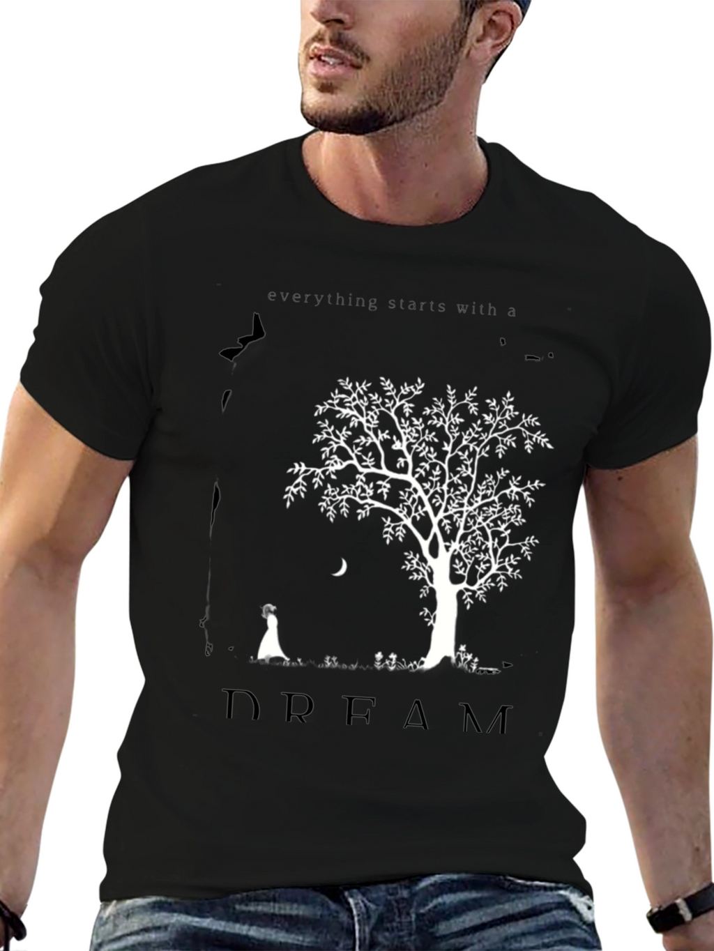 Dreamer Tree Graphic T-Shirt