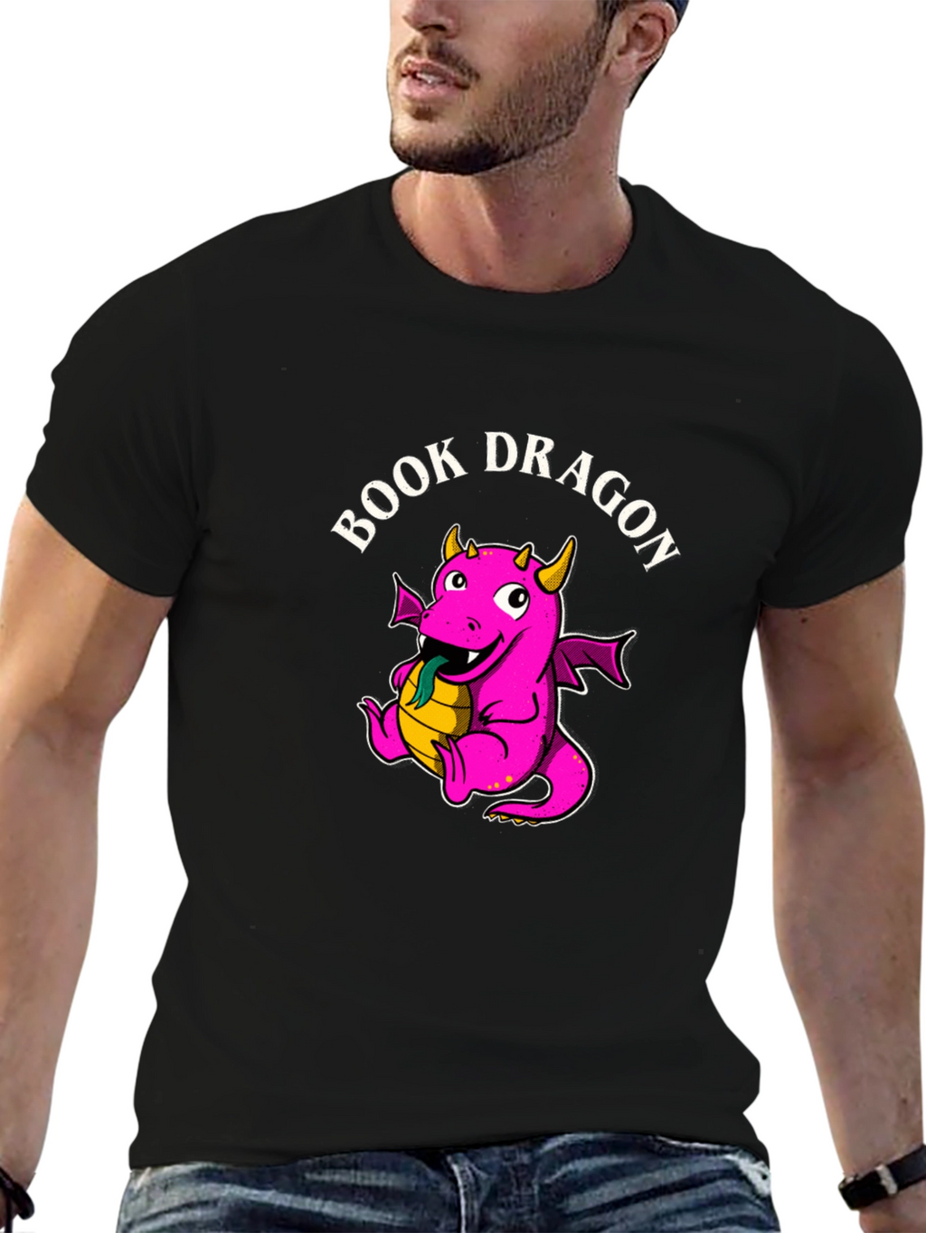 Book Dragon Graphic Tee