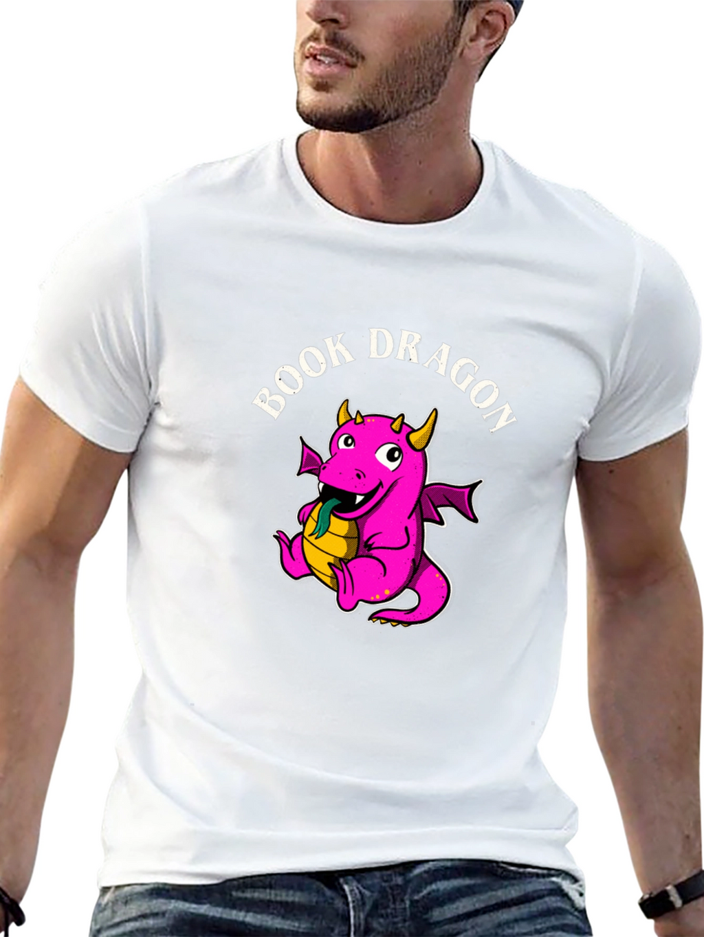 Book Dragon Graphic Tee