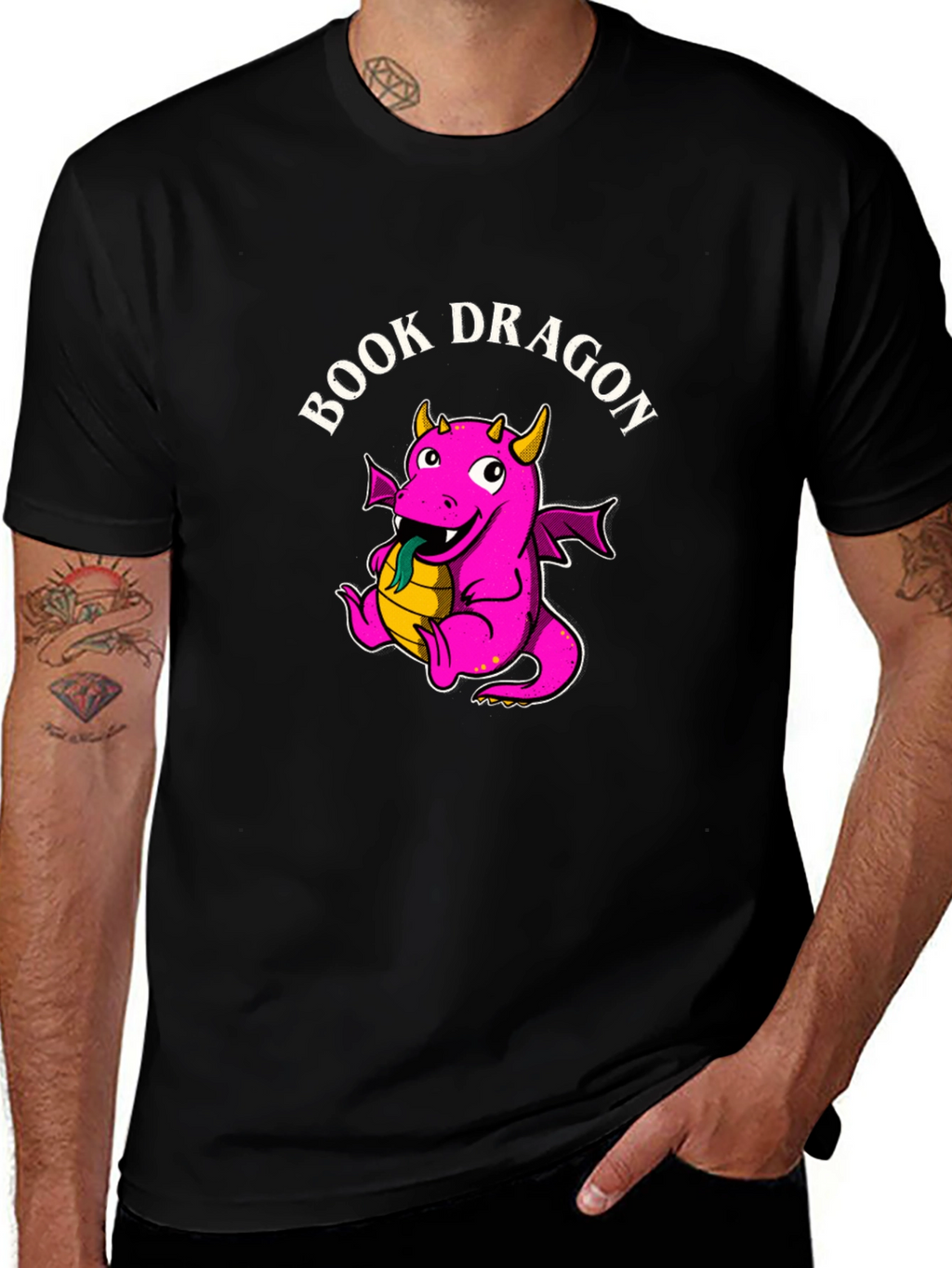 Book Dragon Graphic Tee
