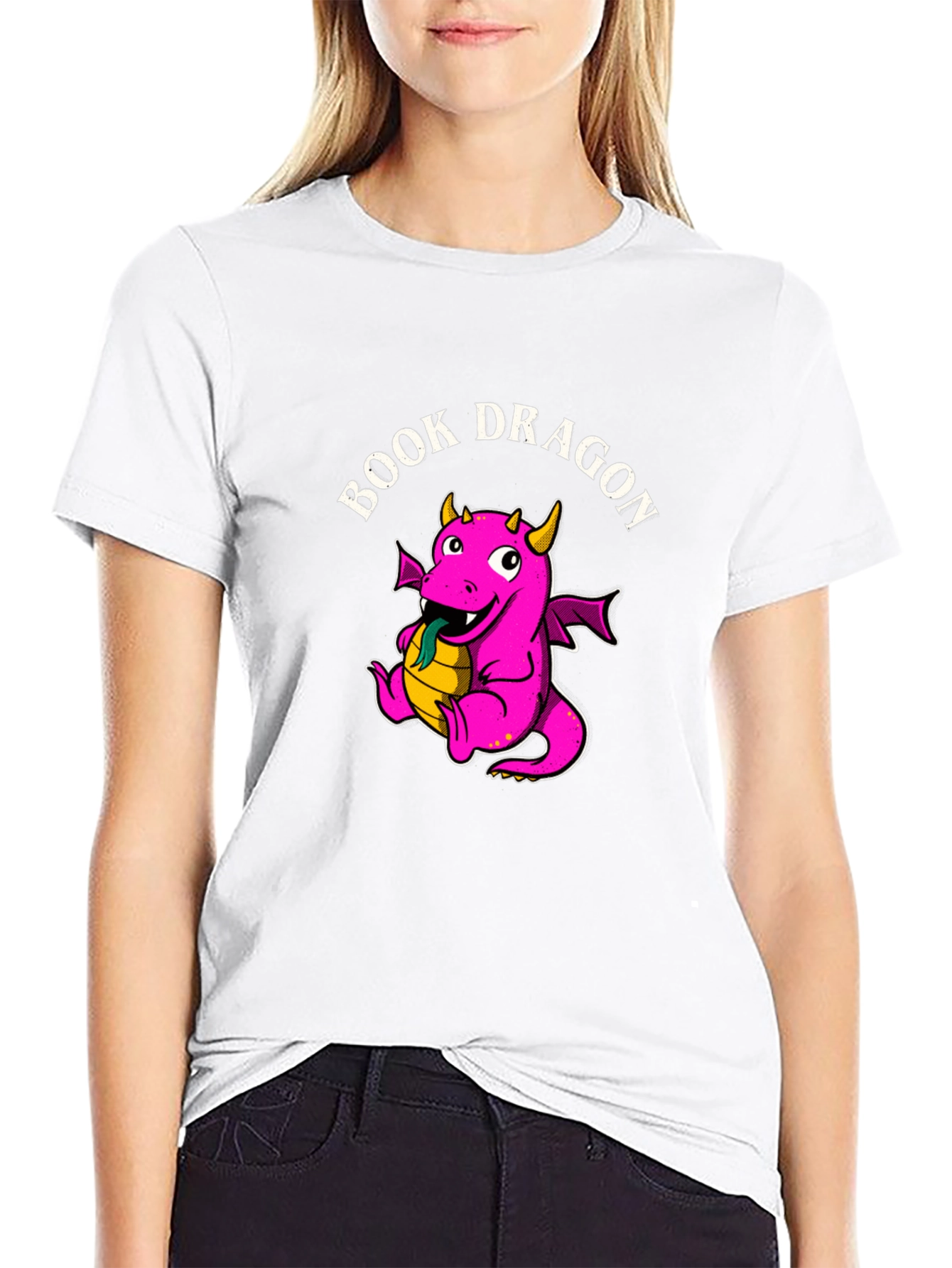 Book Dragon Graphic Tee