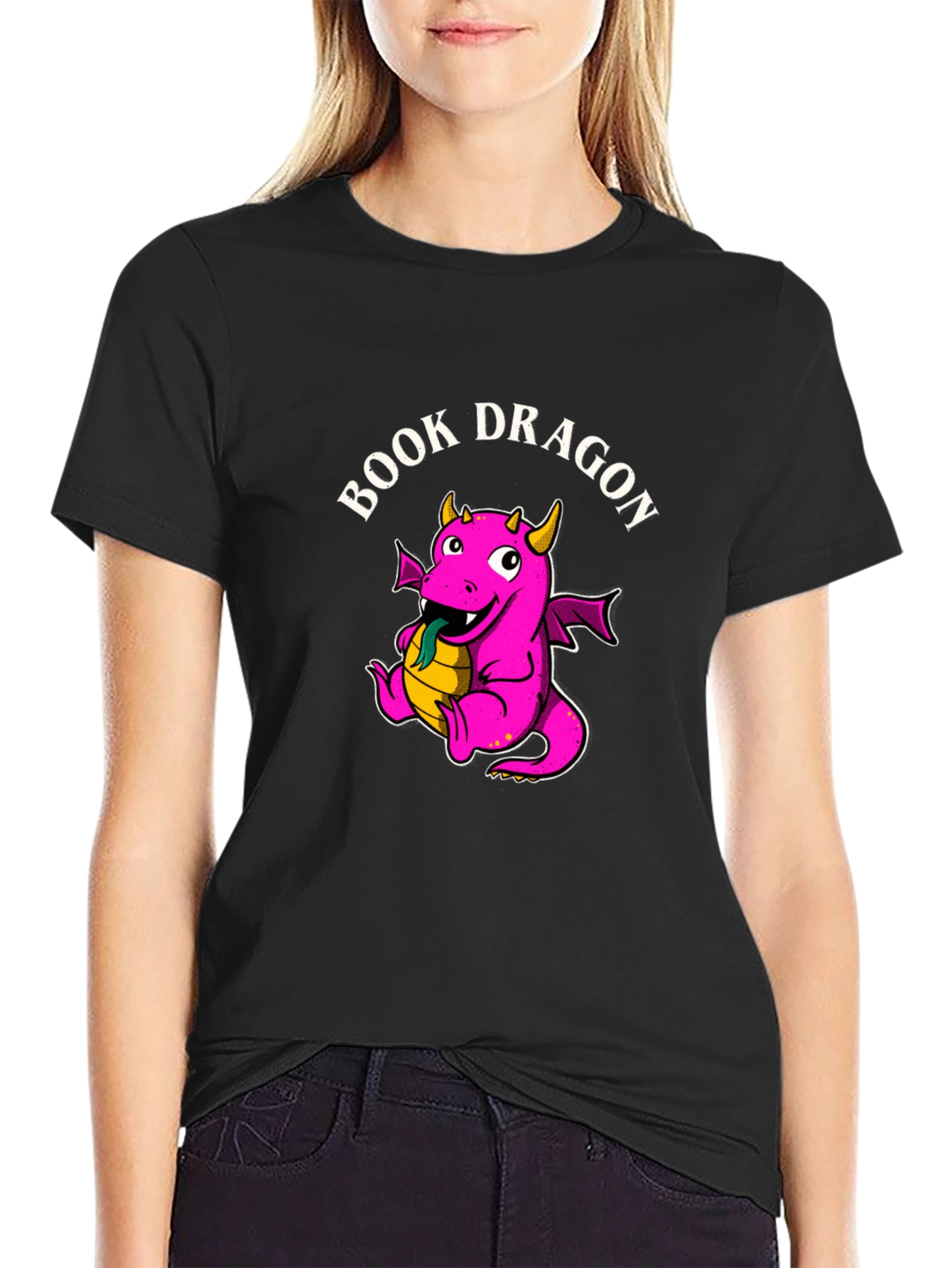 Book Dragon Graphic Tee