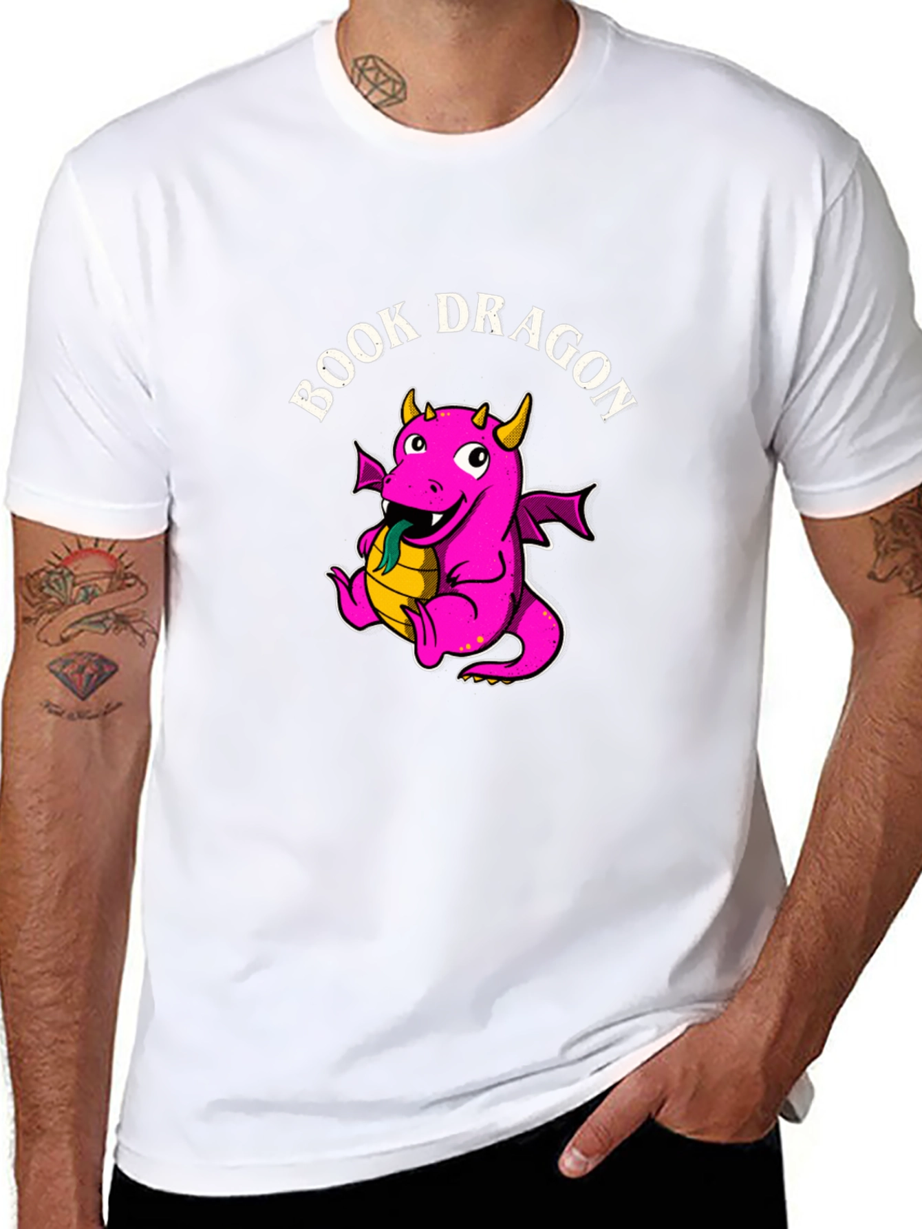 Book Dragon Graphic Tee