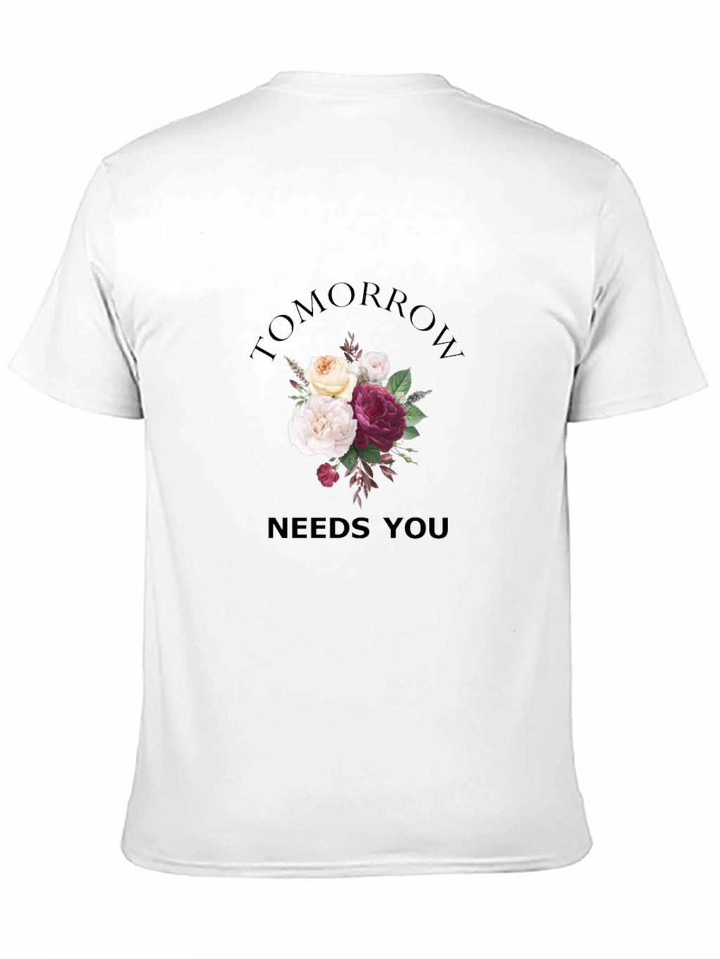 Floral Tomorrow Needs You Graphic Tee