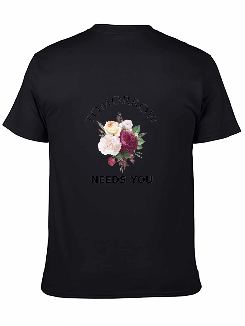 Floral Tomorrow Needs You Graphic Tee
