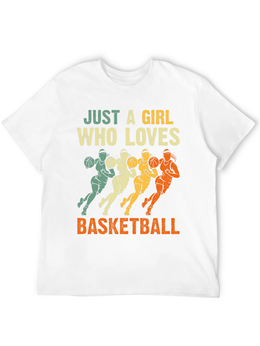 Just a Girl Who Loves Basketball T-Shirt
