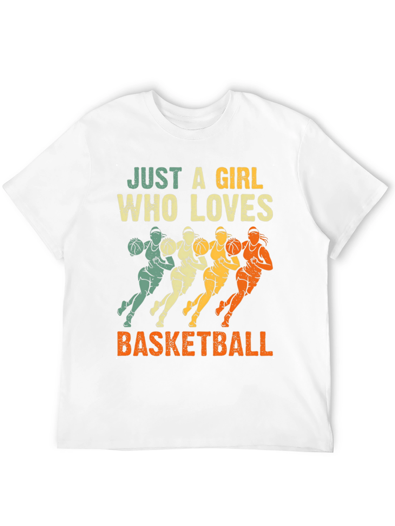 Just a Girl Who Loves Basketball T-Shirt