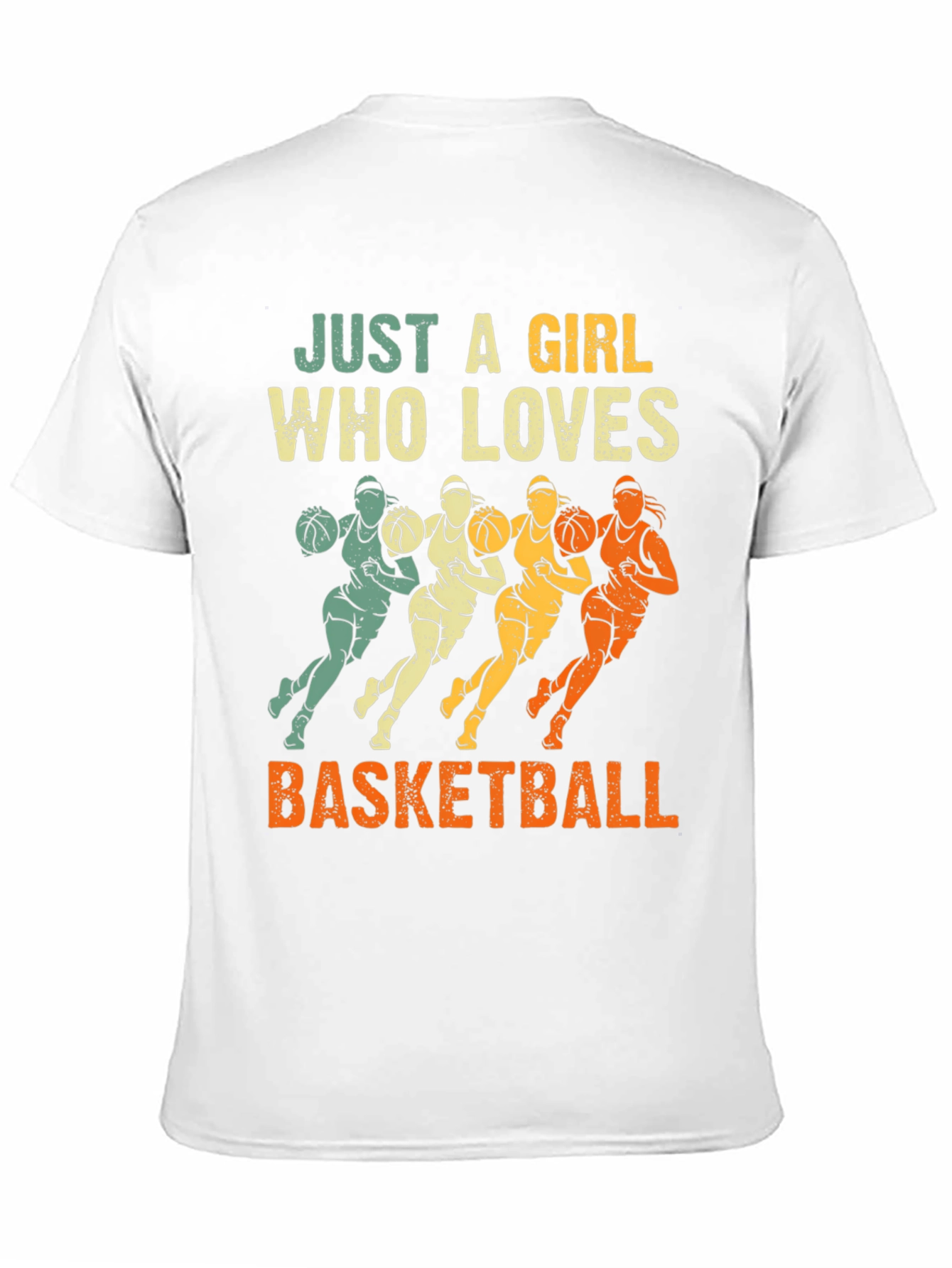 Just a Girl Who Loves Basketball T-Shirt