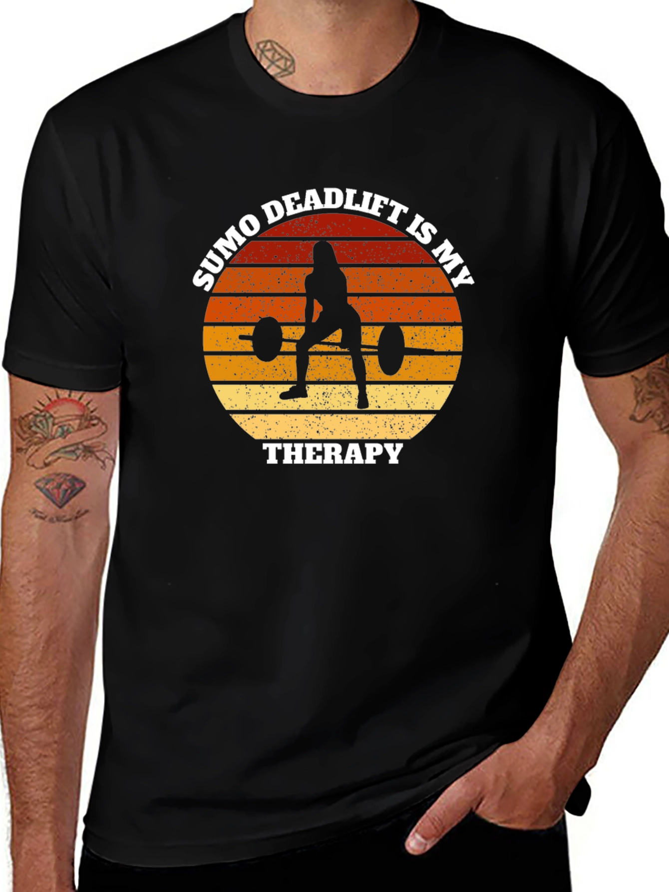 Sumo Deadlift Therapy Tee - Workout Apparel