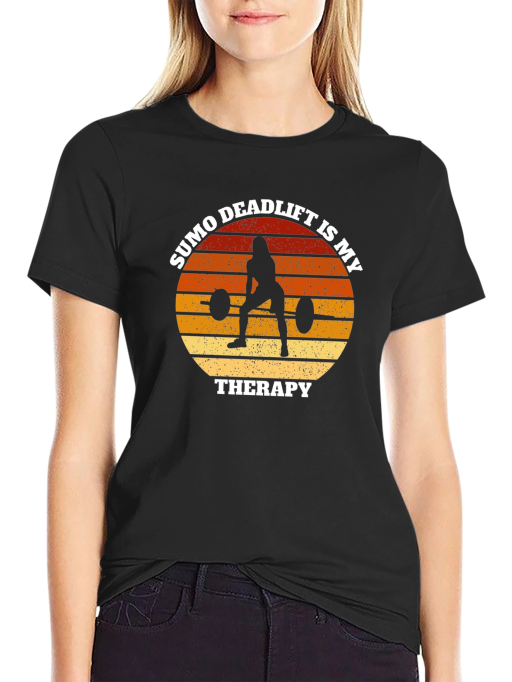 Sumo Deadlift Therapy Tee - Workout Apparel