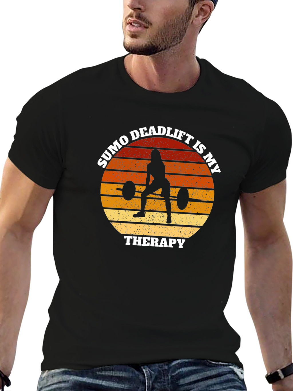 Sumo Deadlift Therapy Tee - Workout Apparel