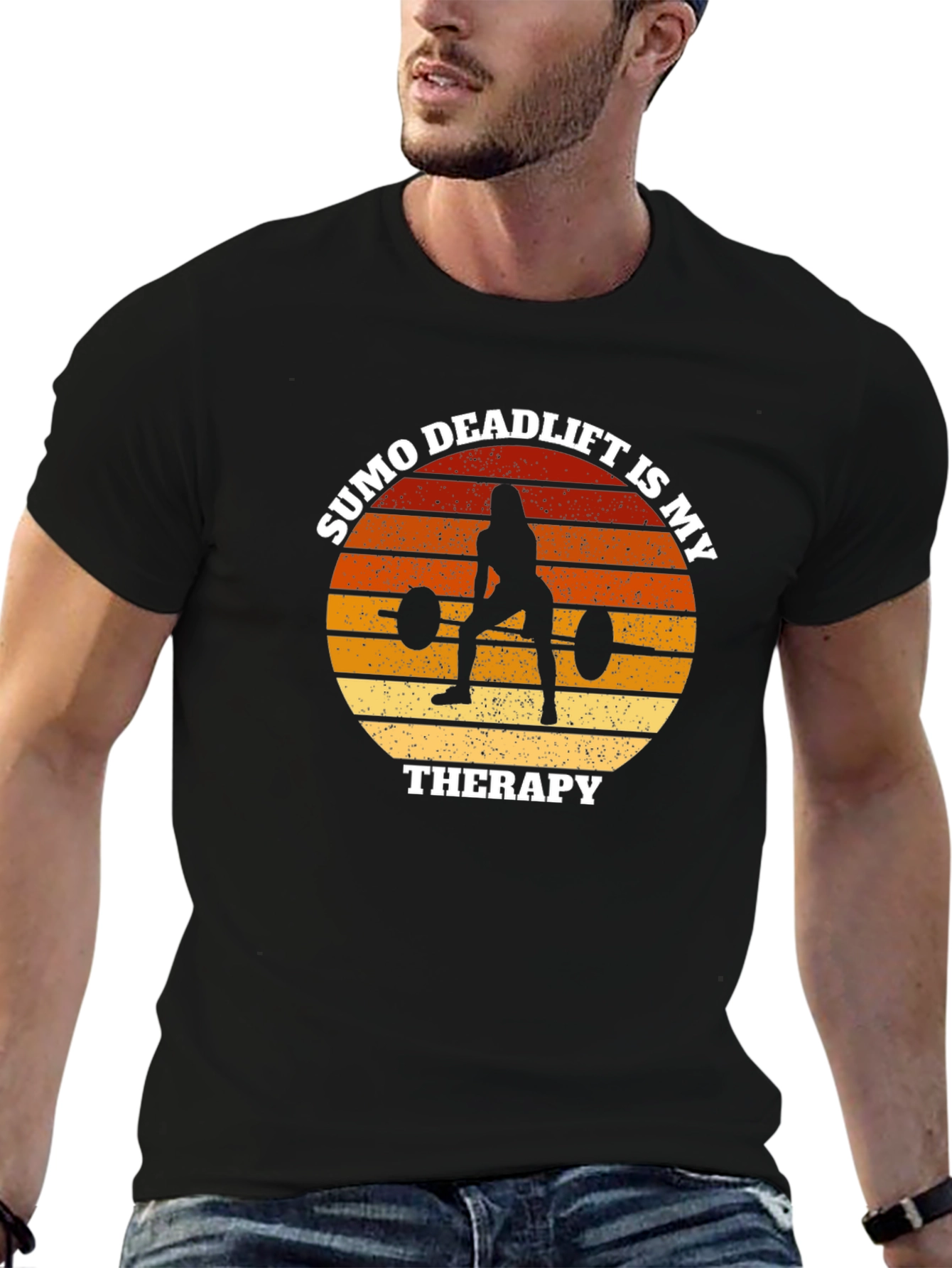 Sumo Deadlift Therapy Tee - Workout Apparel