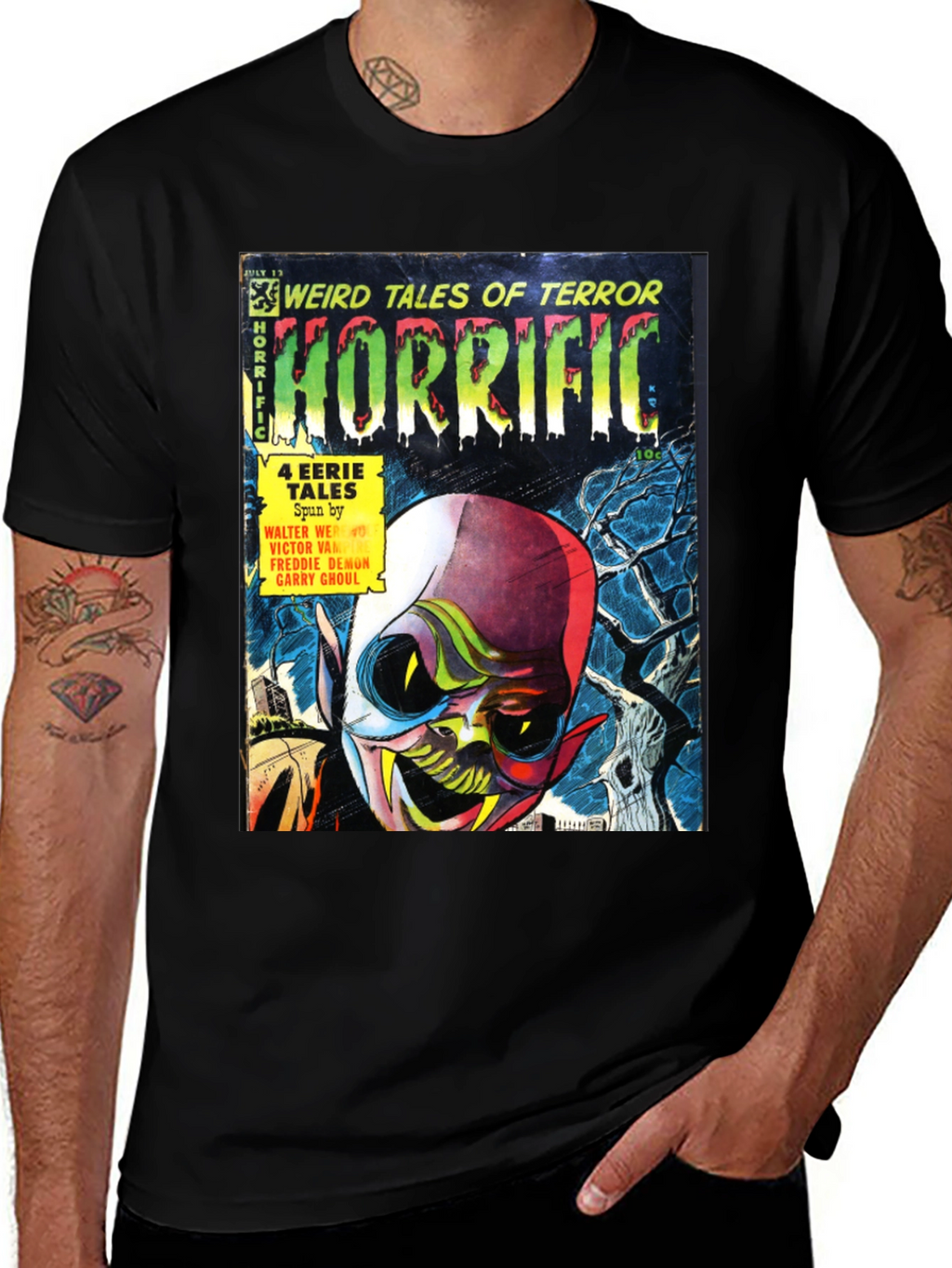 Horrific Comic Book T-Shirt