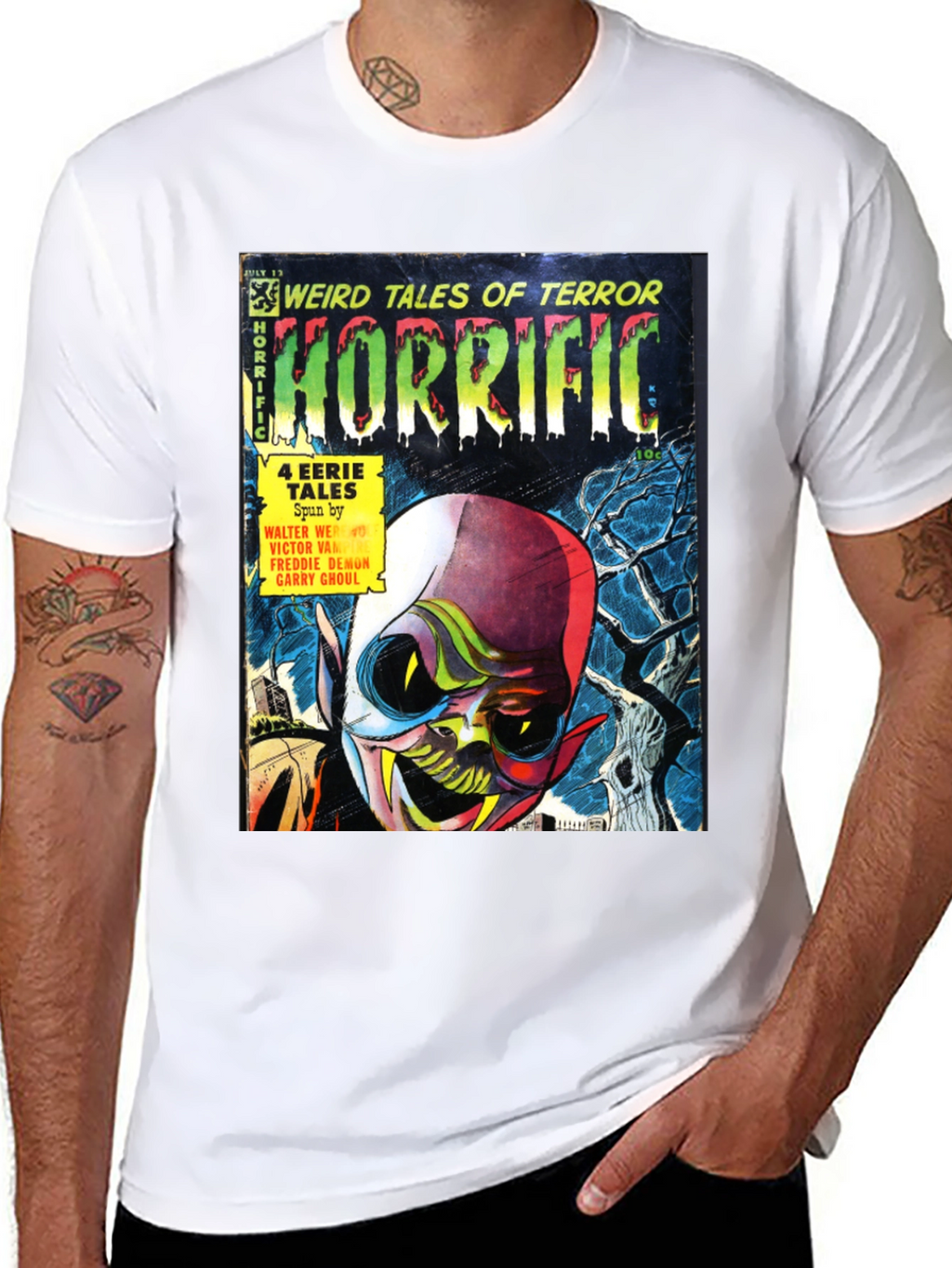 Horrific Comic Book T-Shirt