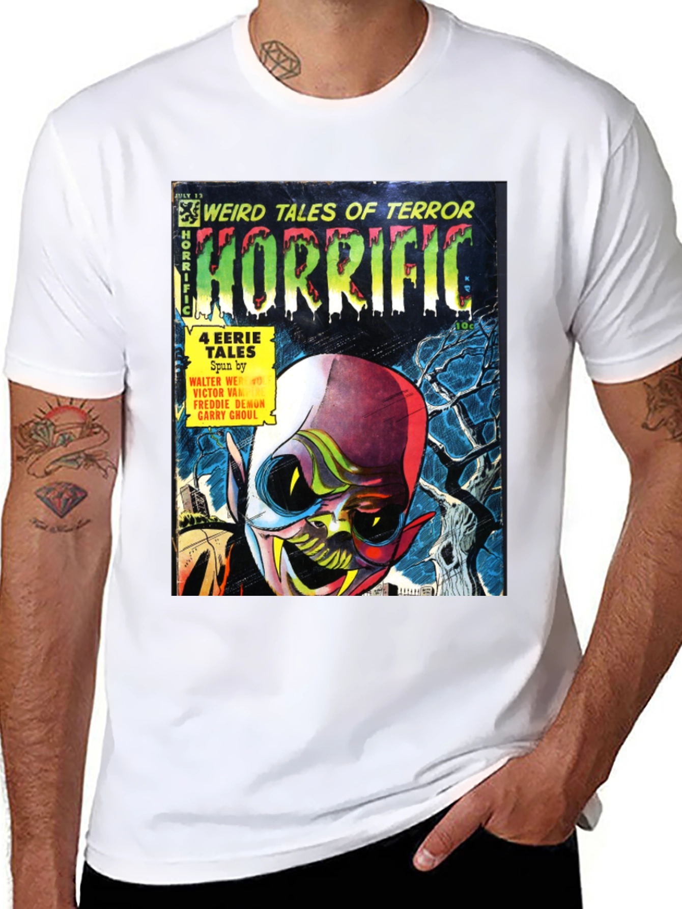 Horrific Comic Book T-Shirt