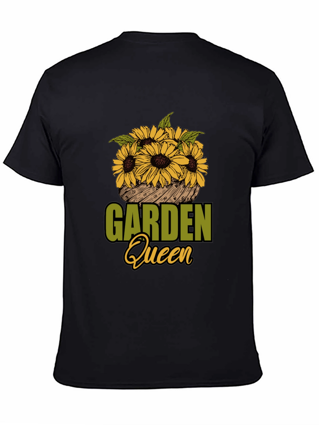 Garden Queen Sunflower Graphic T-Shirt