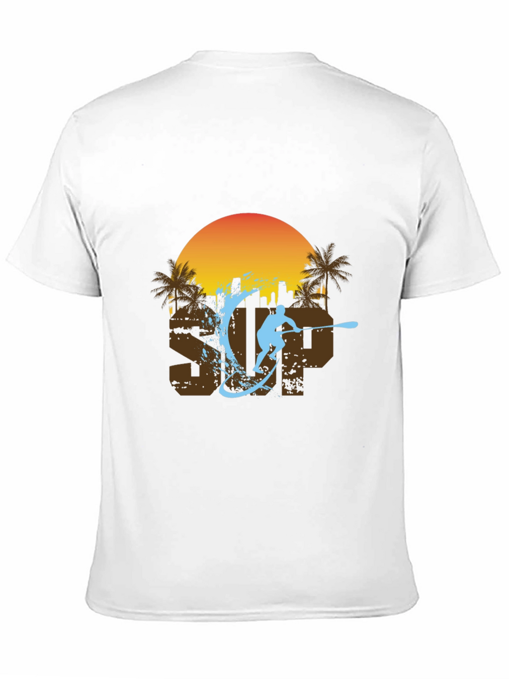 SUP Paddle Boarder T-Shirt - Summer Fun