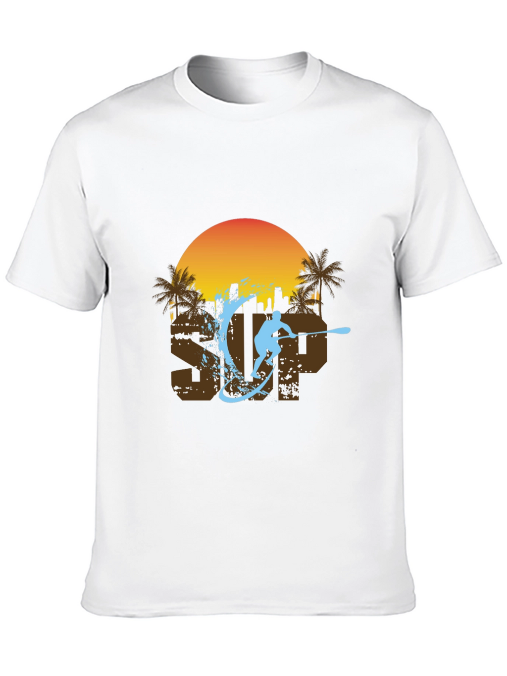SUP Paddle Boarder T-Shirt - Summer Fun