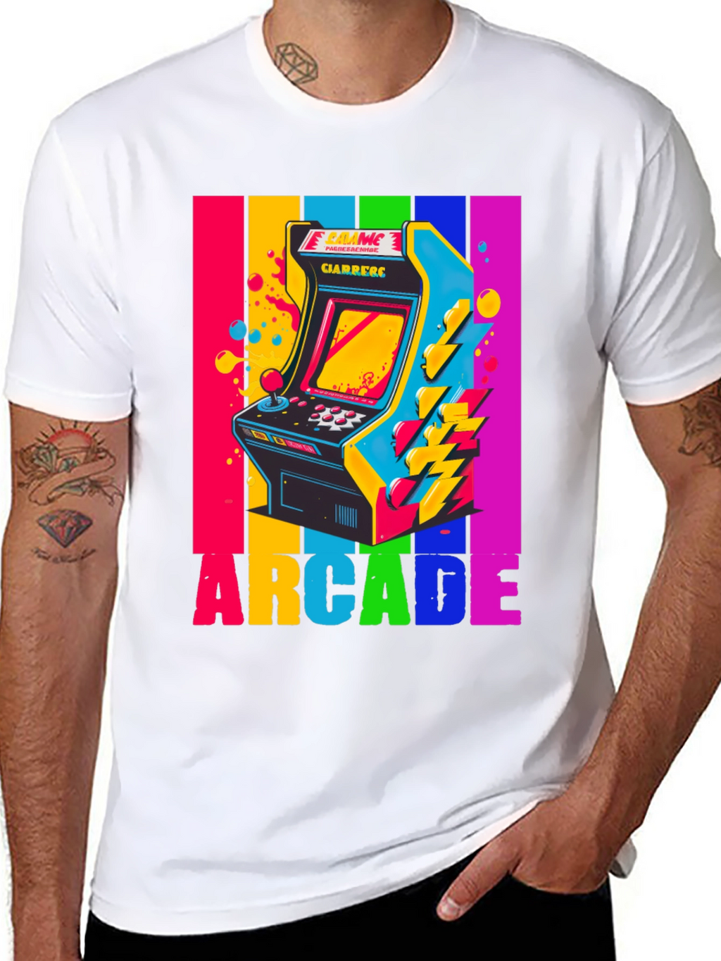 Retro Arcade Gaming T-Shirt