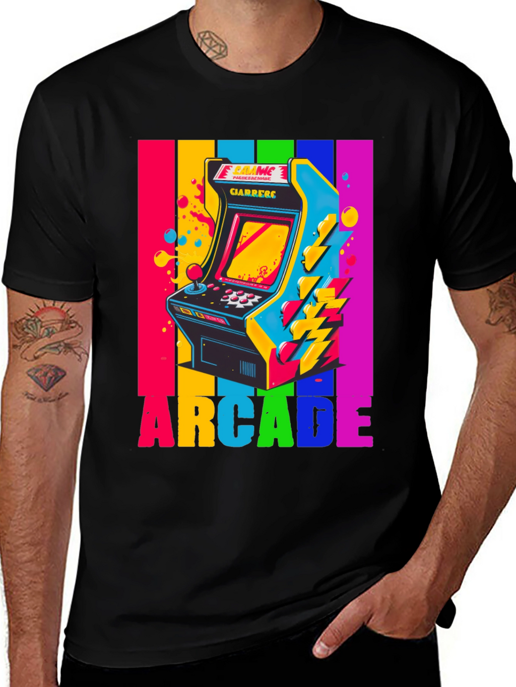 Retro Arcade Gaming T-Shirt