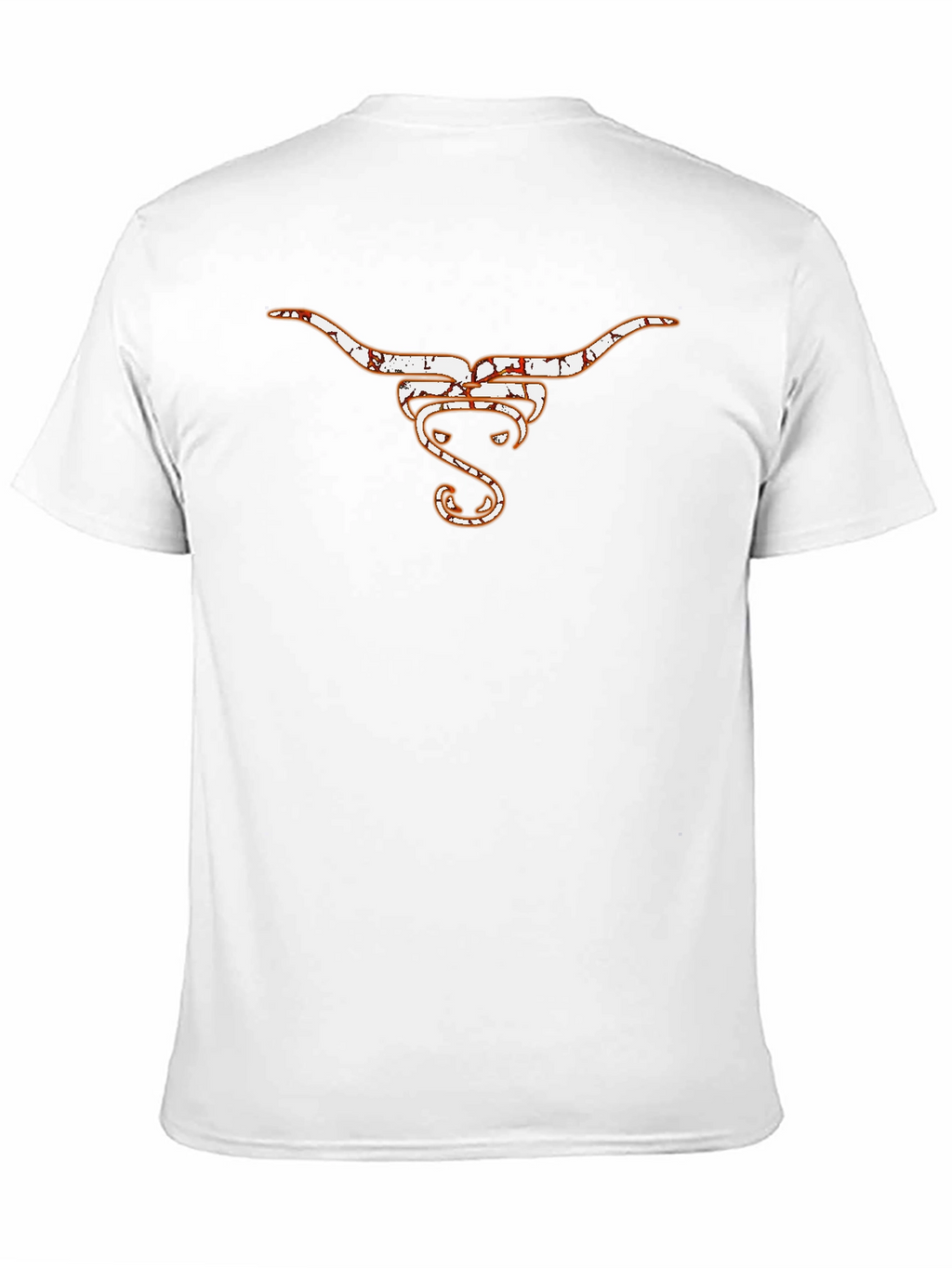 Rustic Steer Head Graphic T-Shirt