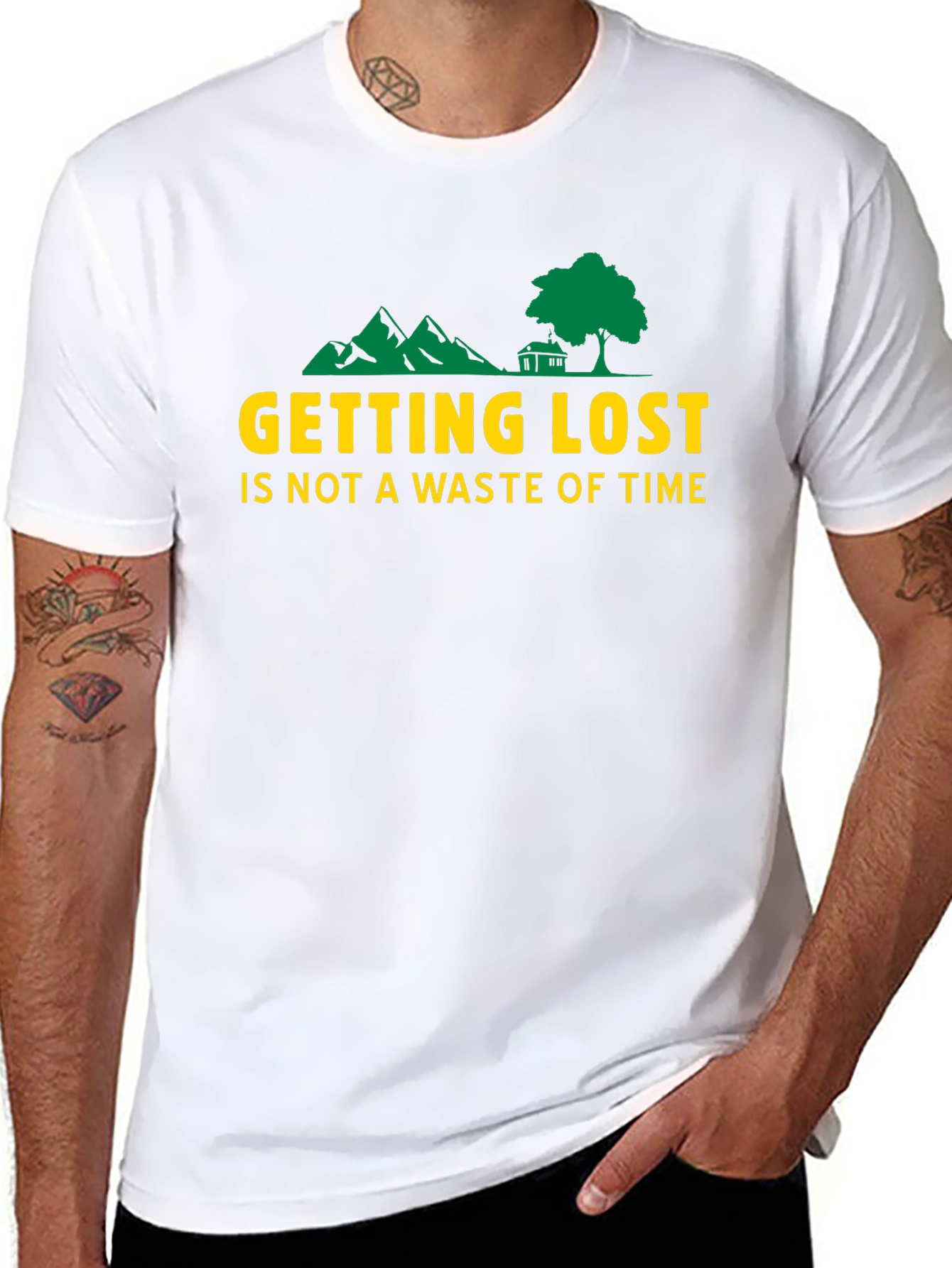 Getting Lost T-Shirt - Mountain Adventure Tee