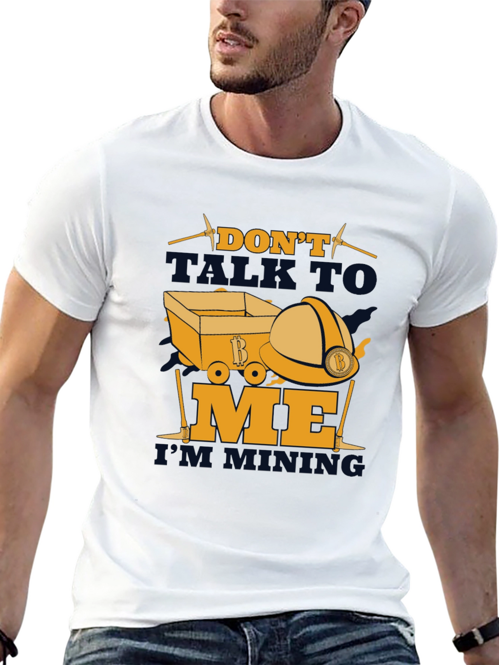 Dont Talk To Me Im Mining T-Shirt