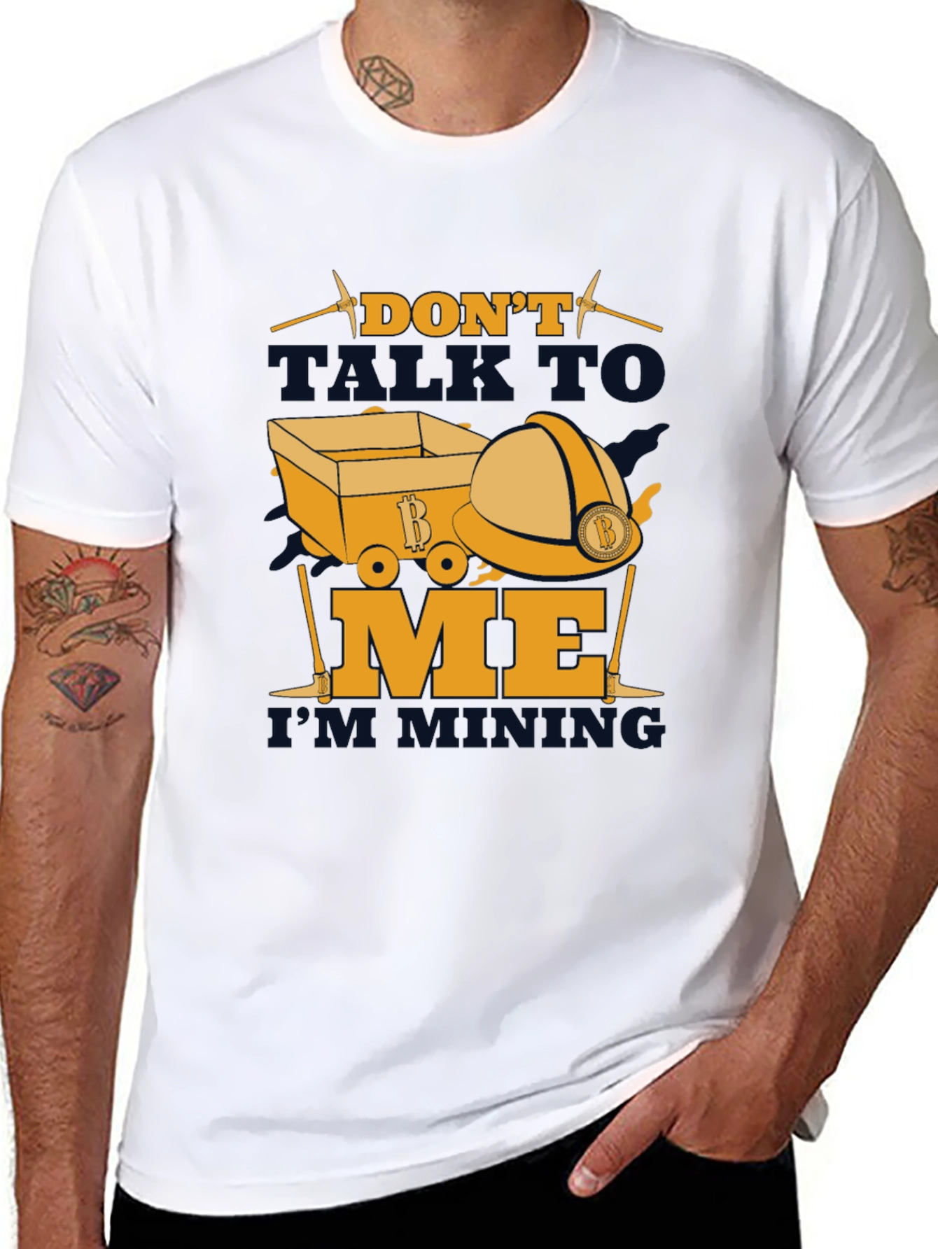 Dont Talk To Me Im Mining T-Shirt