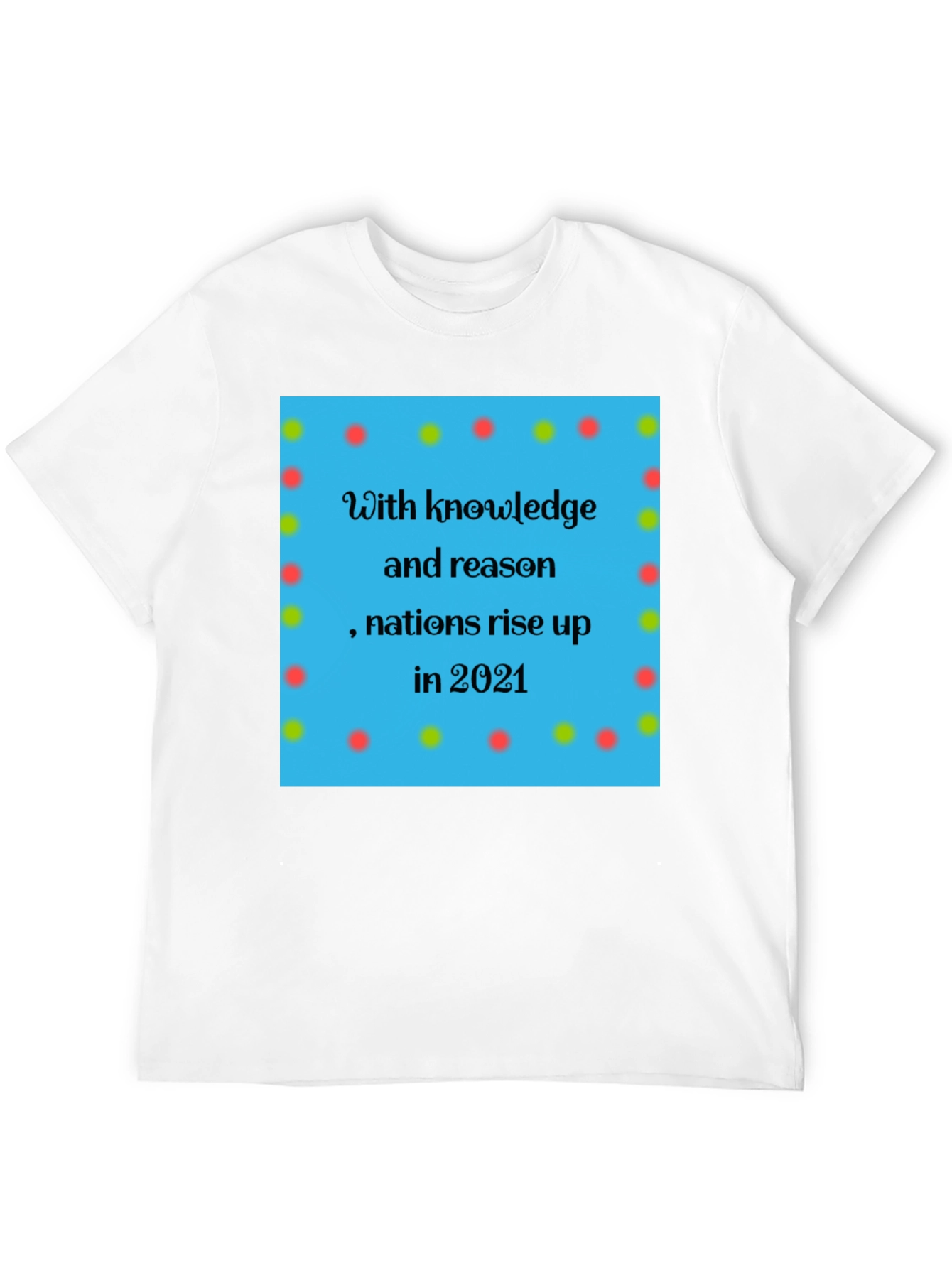 Knowledge & Reason Tee - Nations Rise Design