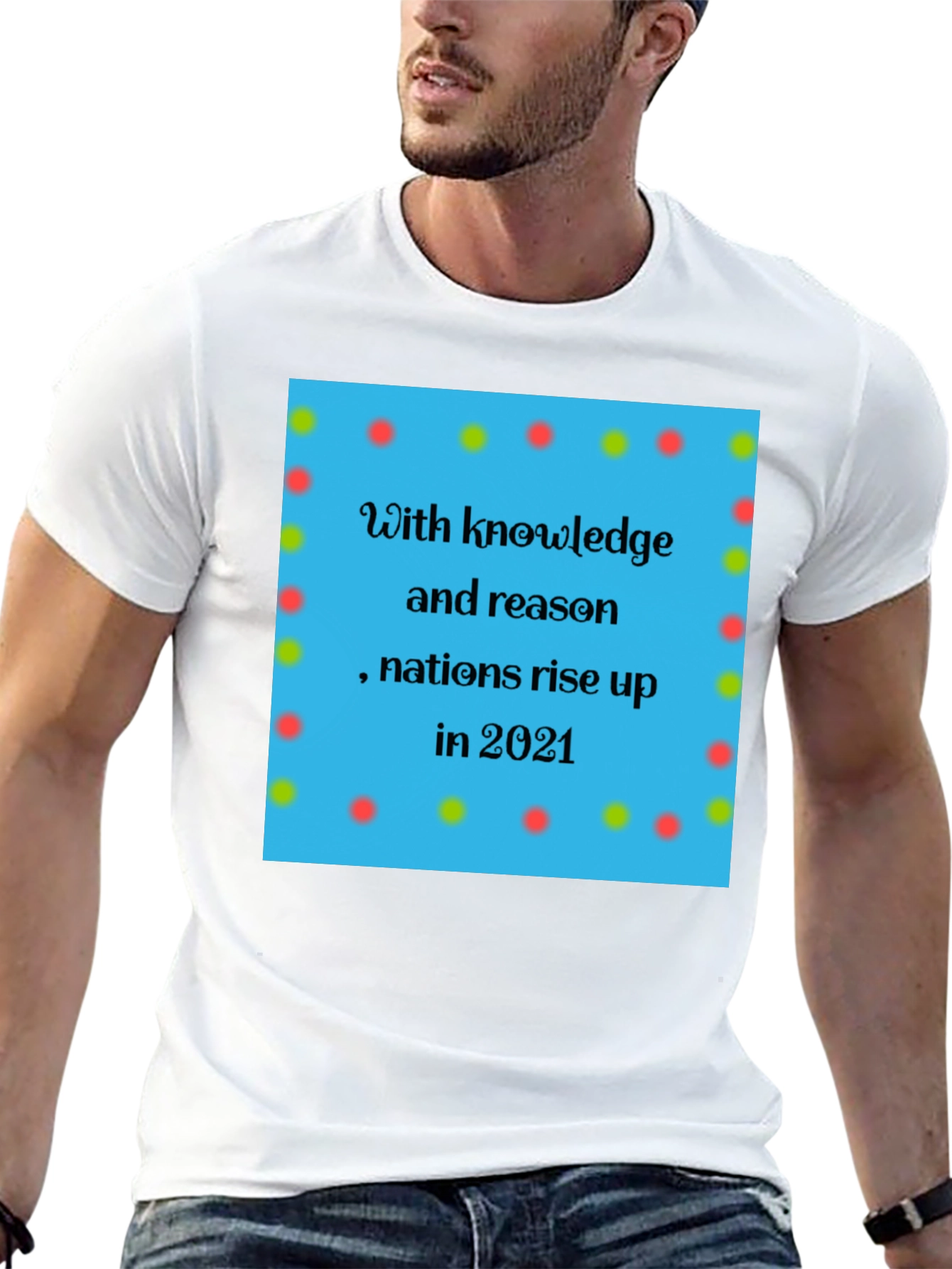 Knowledge & Reason Tee - Nations Rise Design
