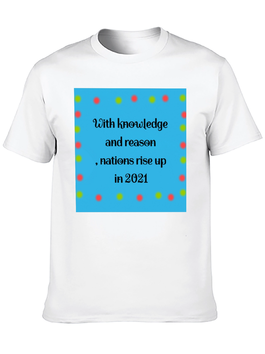 Knowledge & Reason Tee - Nations Rise Design