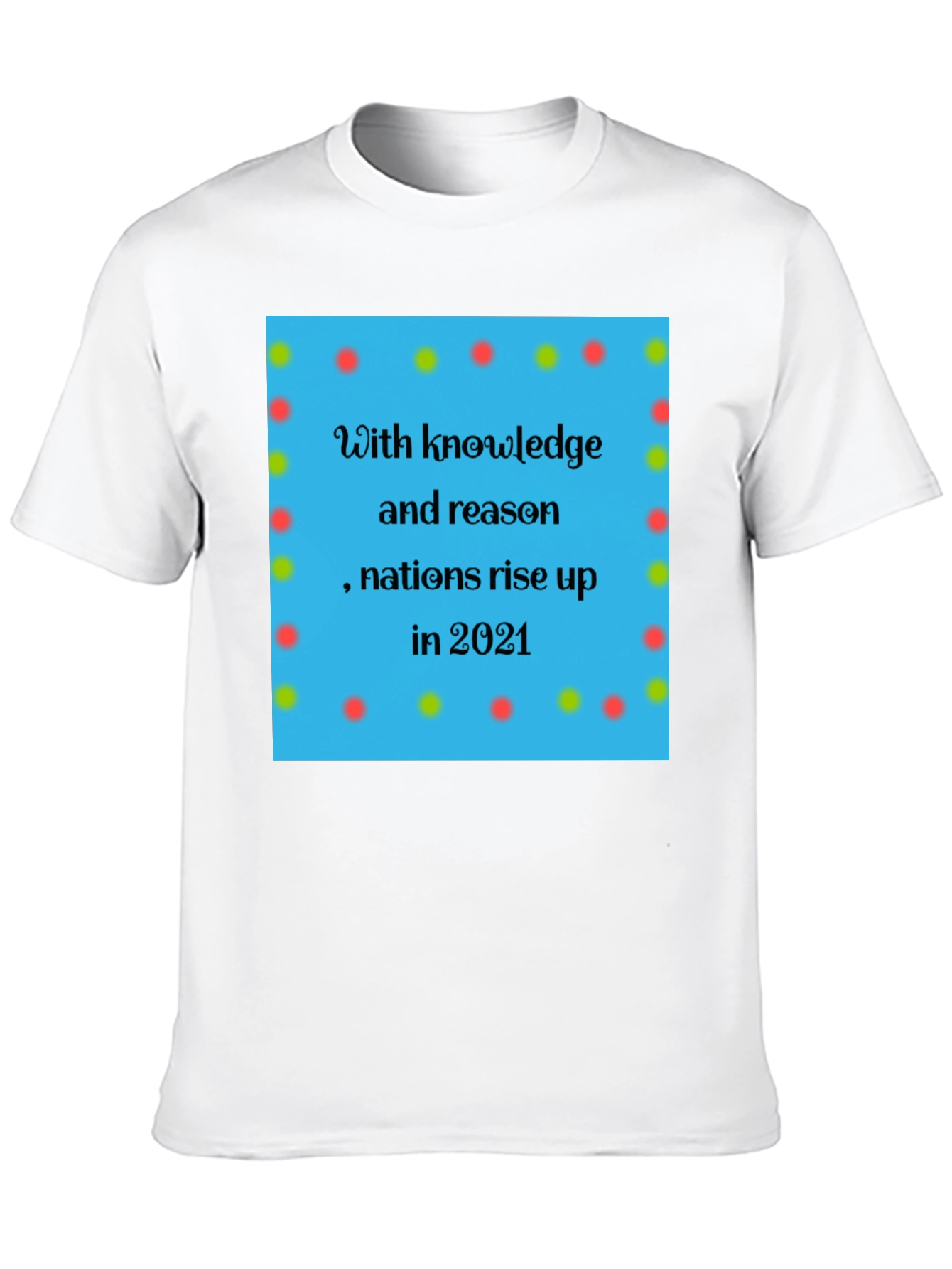 Knowledge & Reason Tee - Nations Rise Design