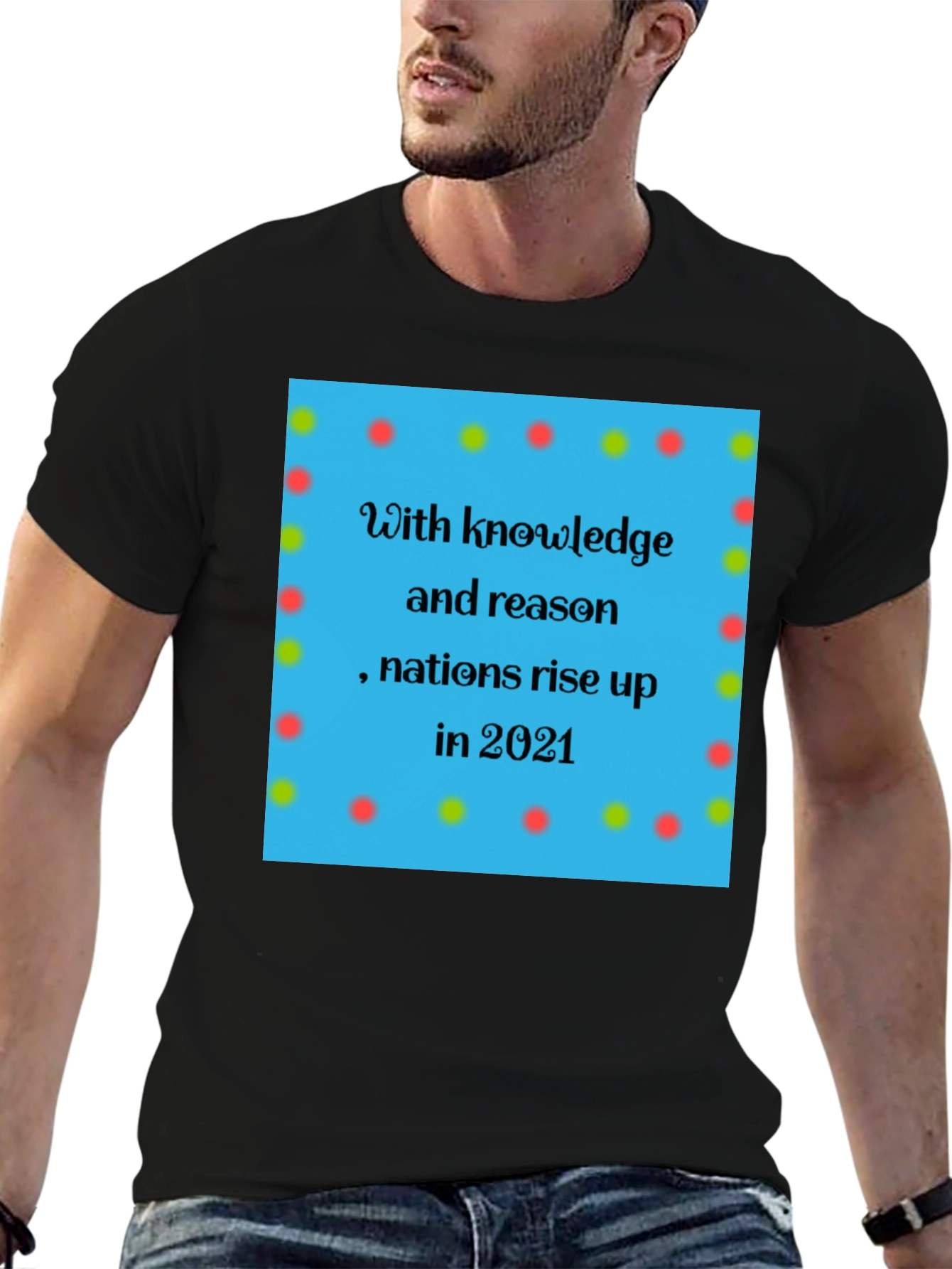Knowledge & Reason Tee - Nations Rise Design