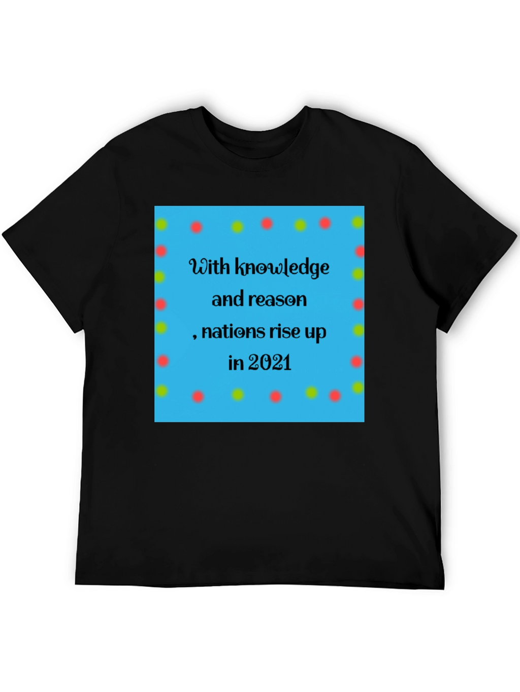 Knowledge & Reason Tee - Nations Rise Design