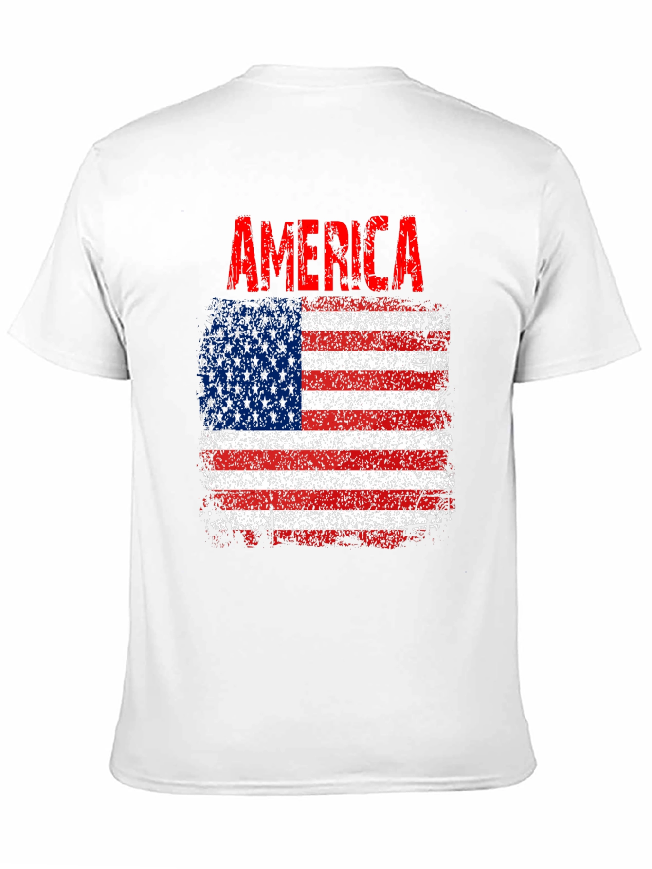 America Flag Graphic T-Shirt