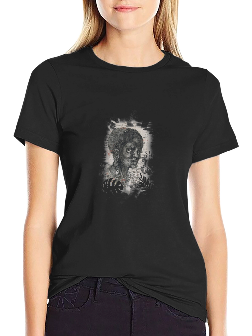 Graphic Print T-Shirt - Striking Visual Art