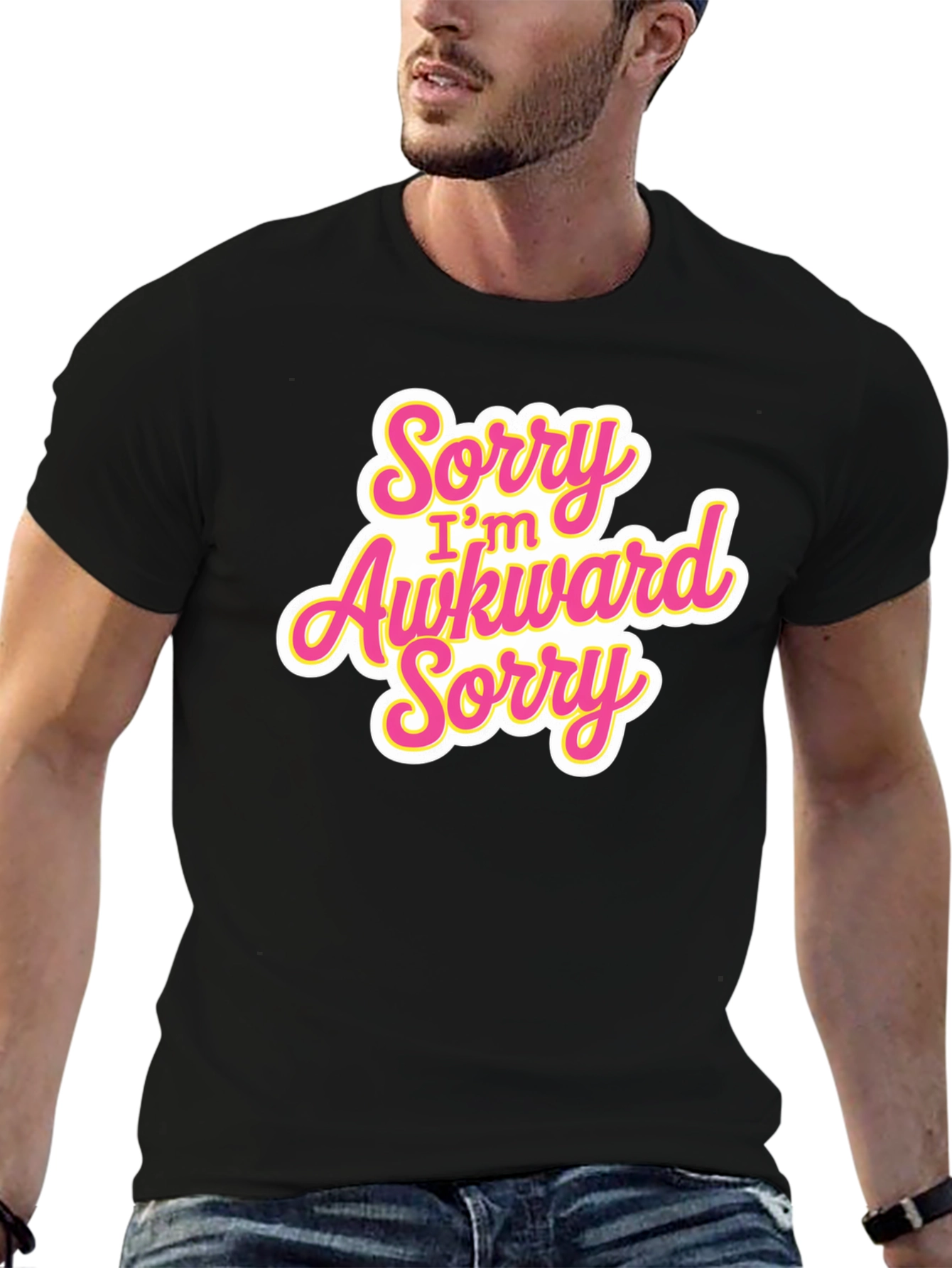 Awkward Apology T-Shirt - Funny Slogan Tee