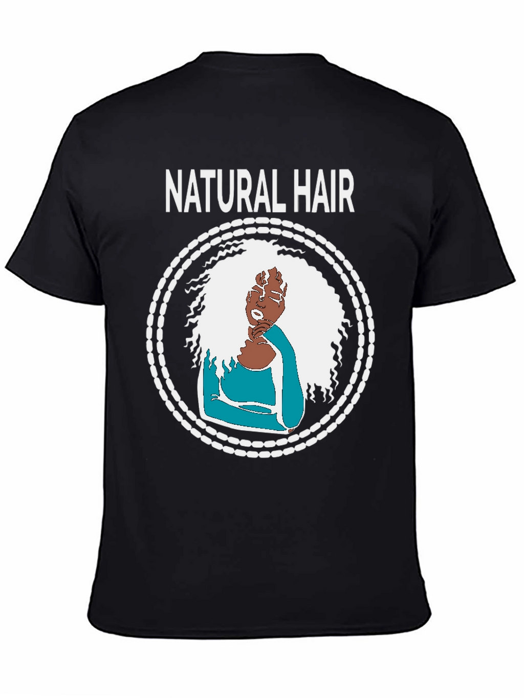 Natural Hair T-Shirt - Black