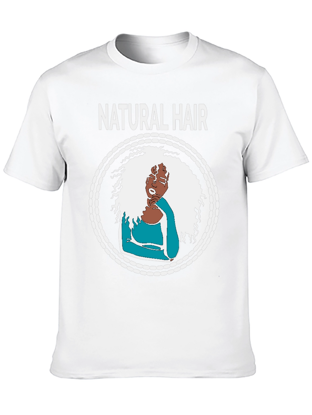 Natural Hair T-Shirt - Black